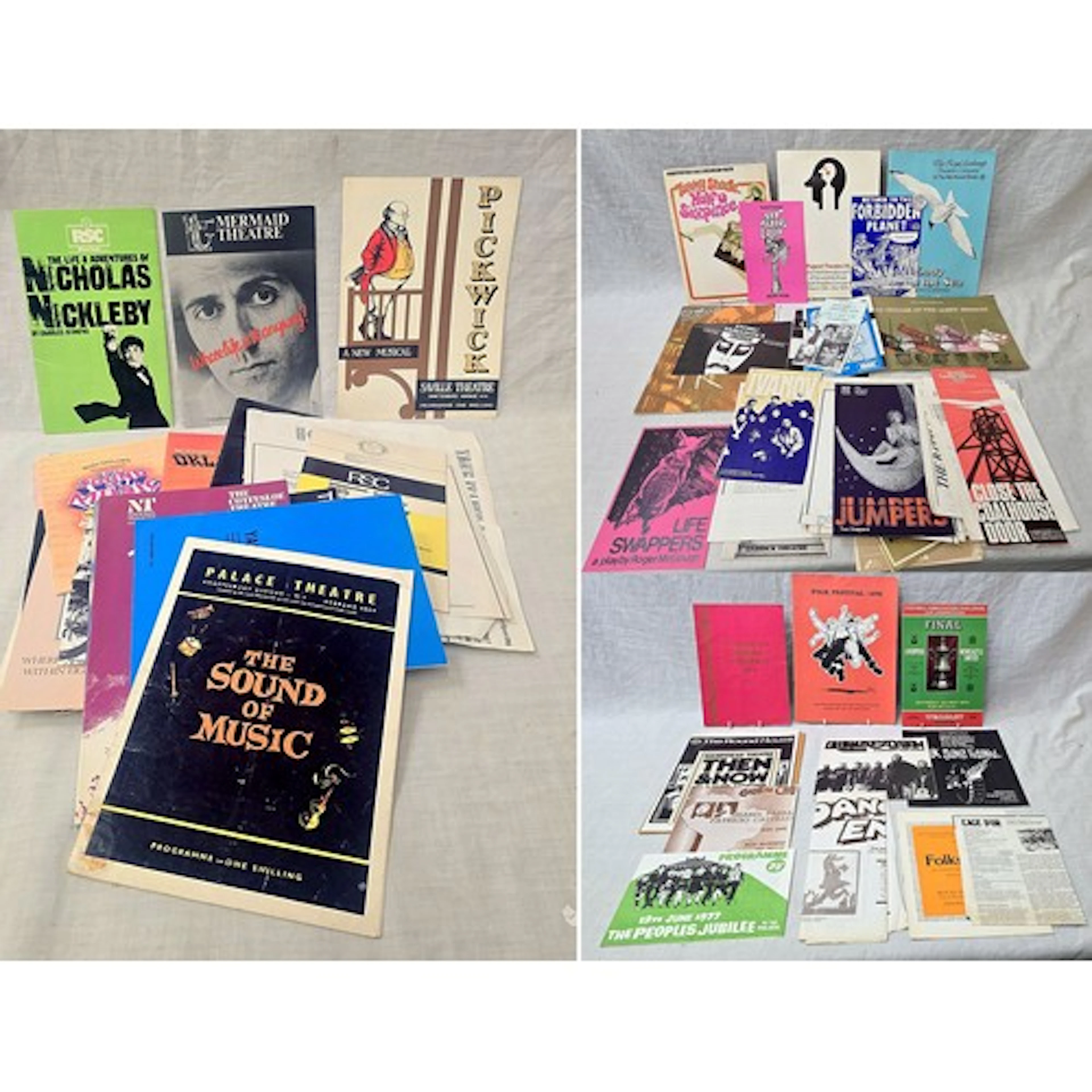 Theatre Programmes incl. Lyttleton National Theatre Watch it...