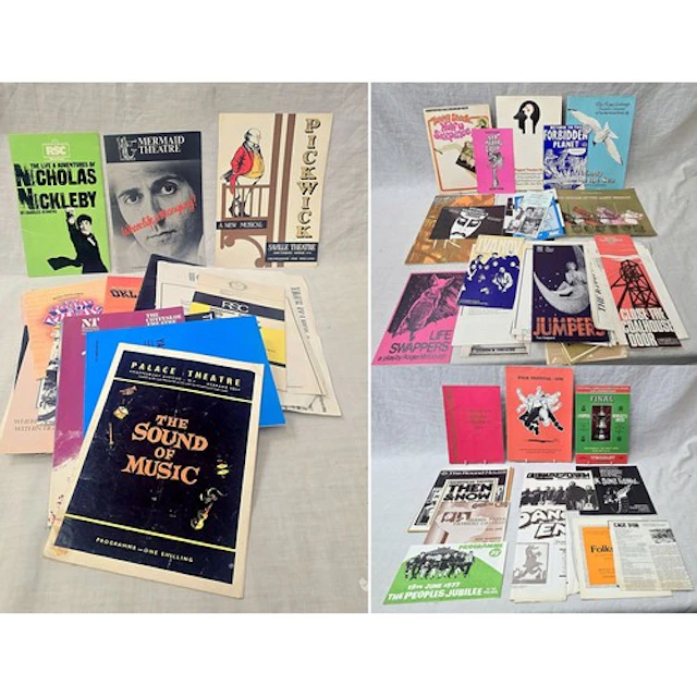 Theatre Programmes incl. Lyttleton National Theatre Watch it...