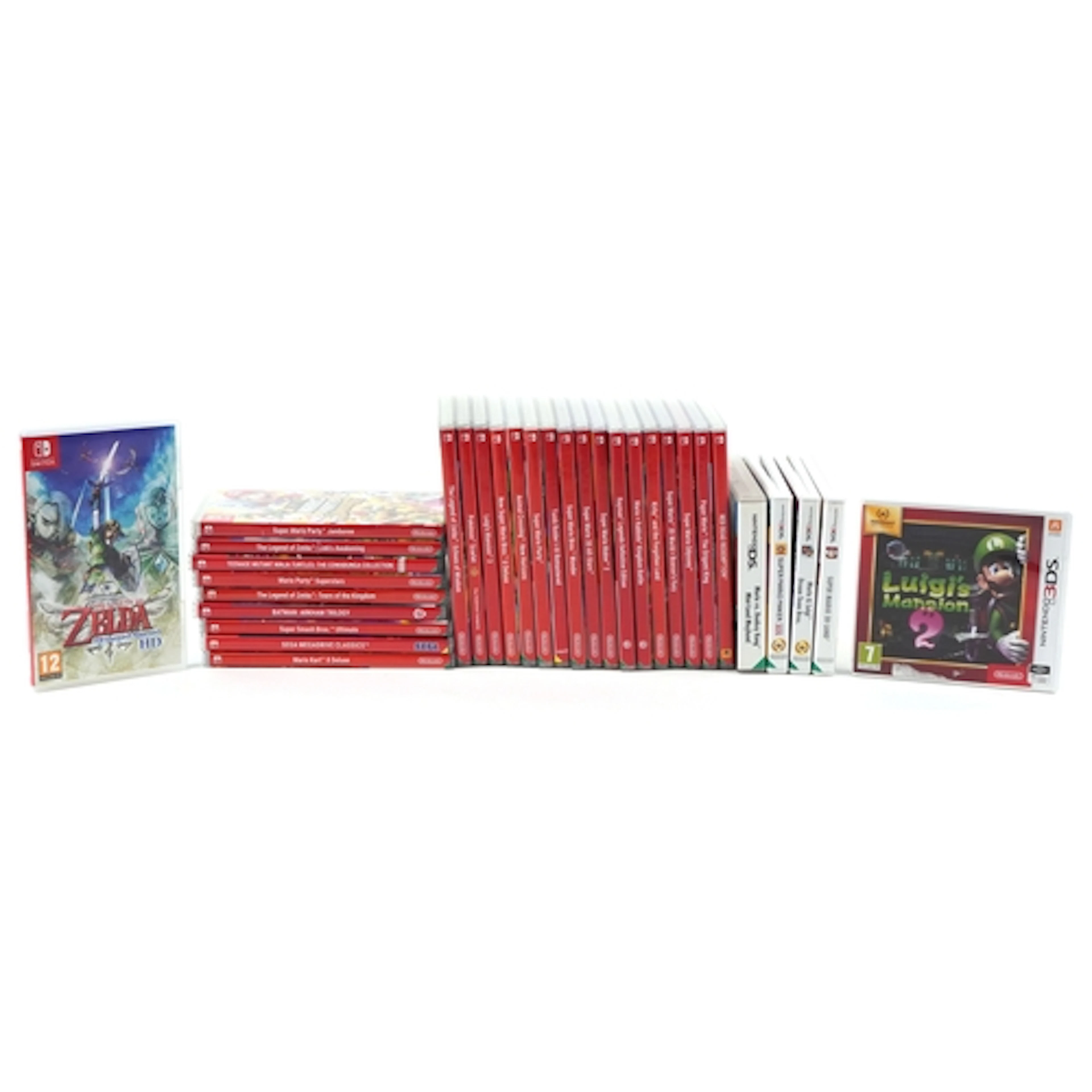 Nintendo Switch and Nintendo 3DS empty game cases including ...