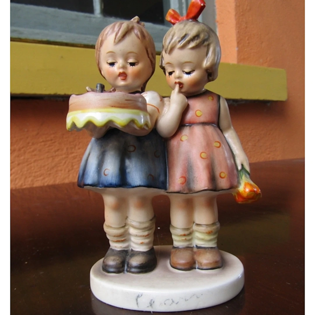 Goebel Fine Porcelain Figure Signed with Makers Mark to Base