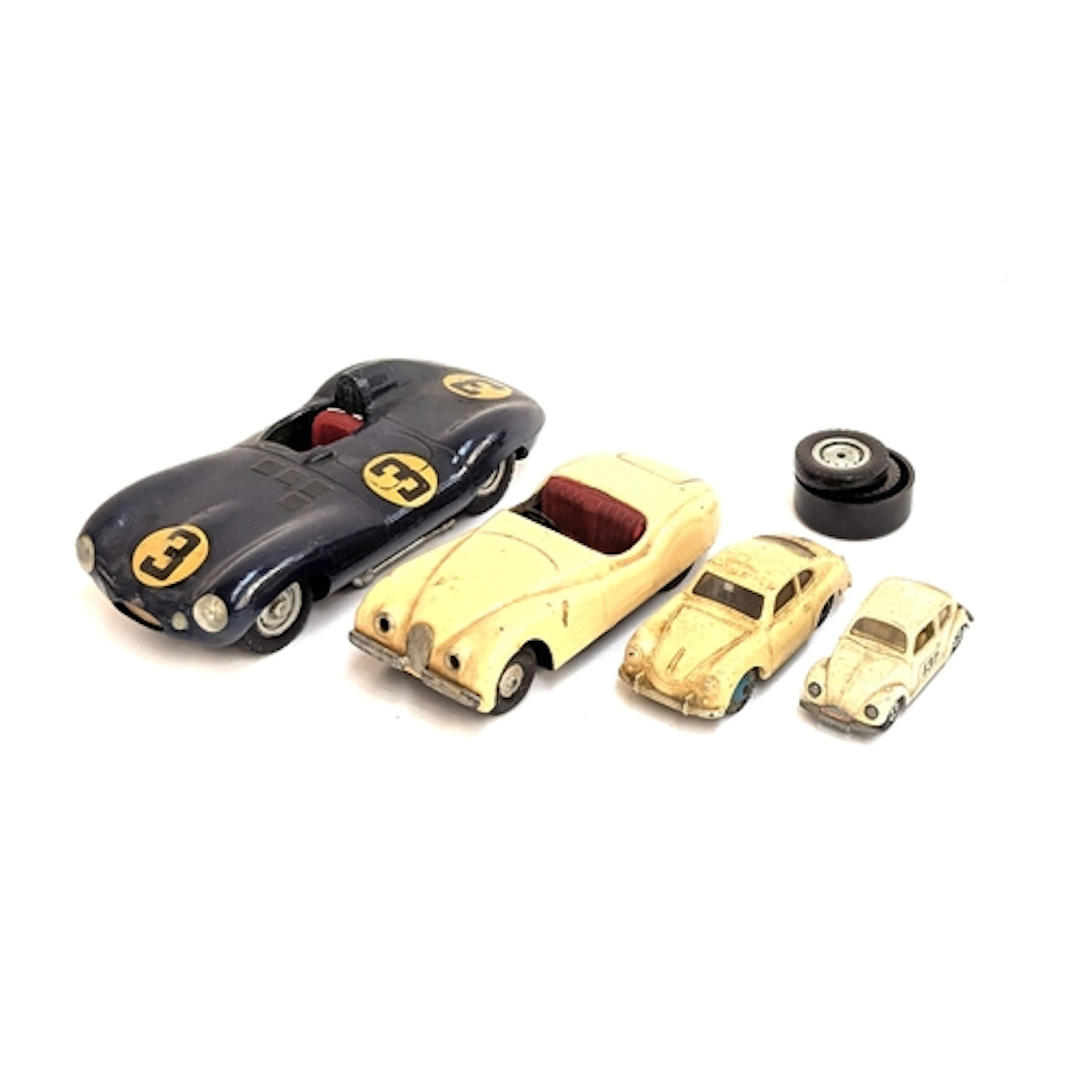 TOY CARS. A 1950s Minimodels Jaguar XK 120 in good condition...