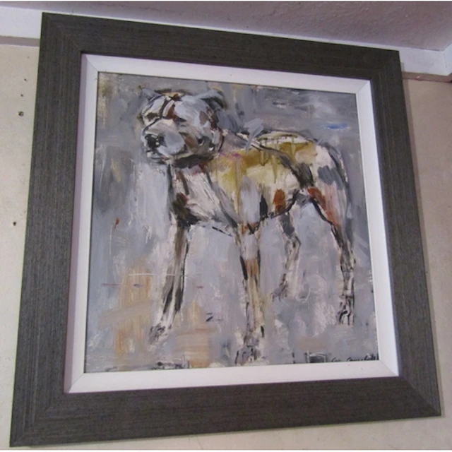 Con Campbell (Born 1946) Staffordshire Bull Terrier Signed L...