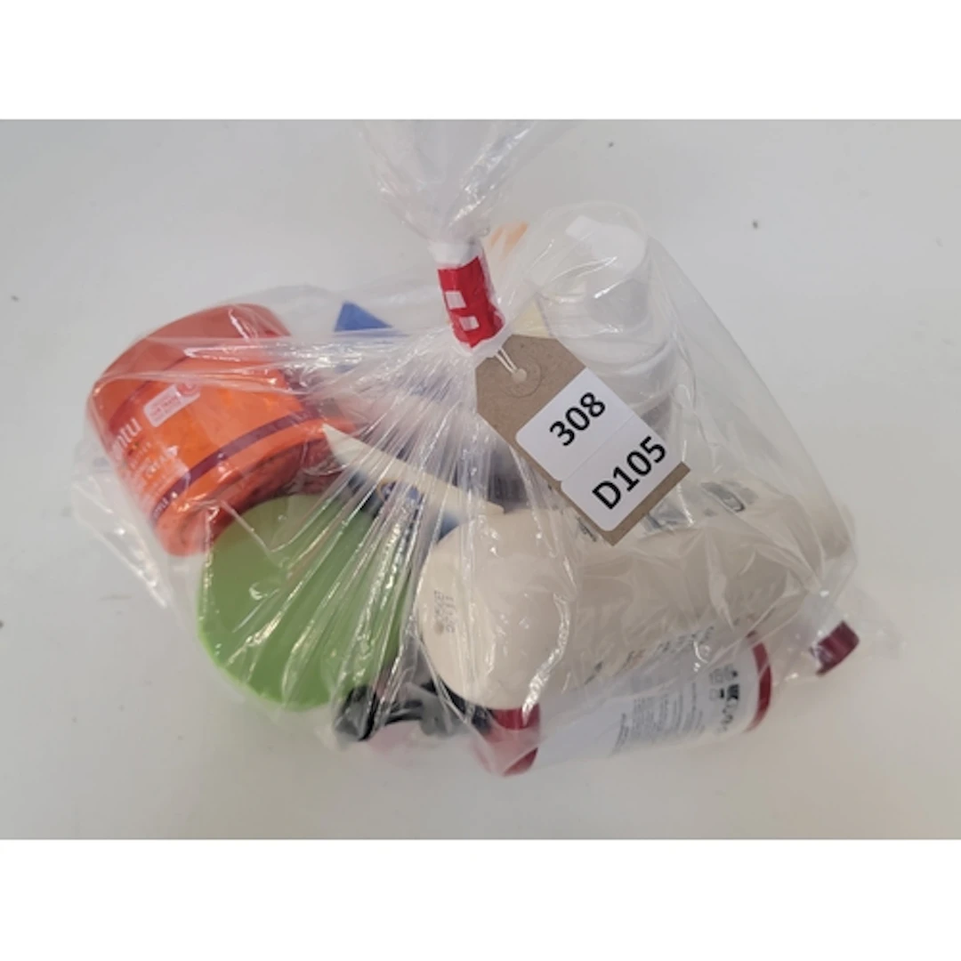 ONE BAG OF PART USED COSMETICS including Nivea and L'Oreal