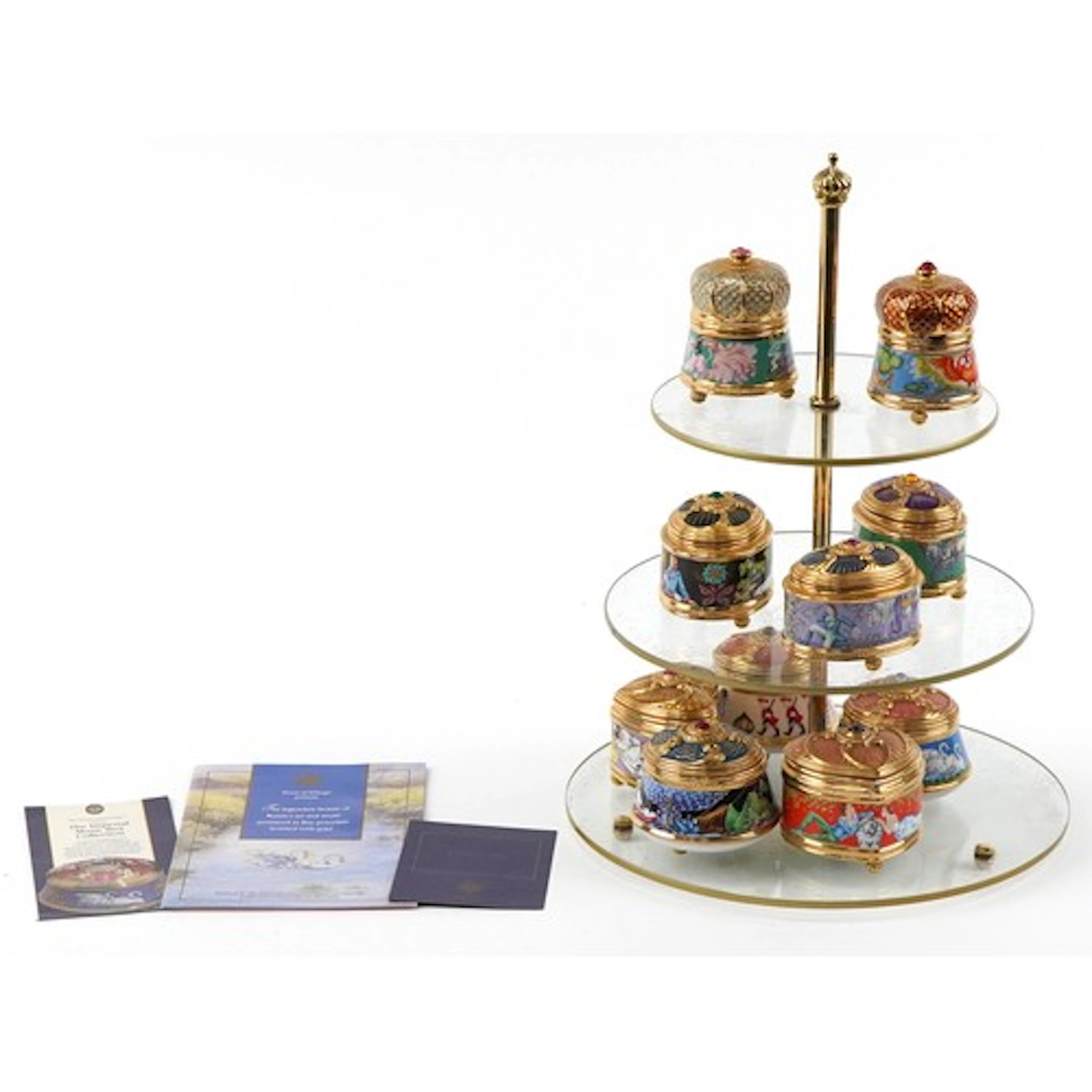 The Franklin Mint Imperial Music Box Collection including Pu...