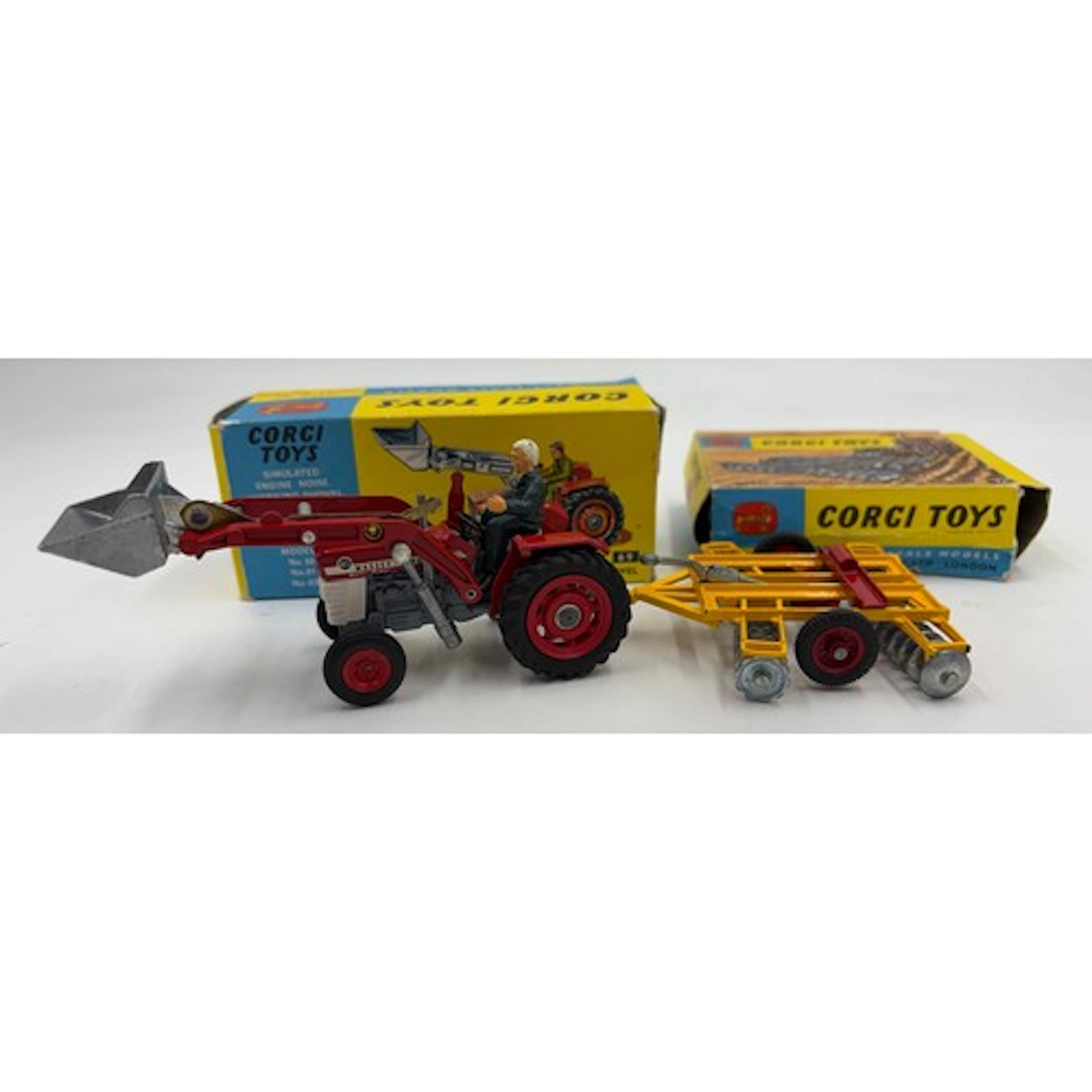 Corgi Toys to include a 'Massey-Ferguson 165 Tractor With Sh...