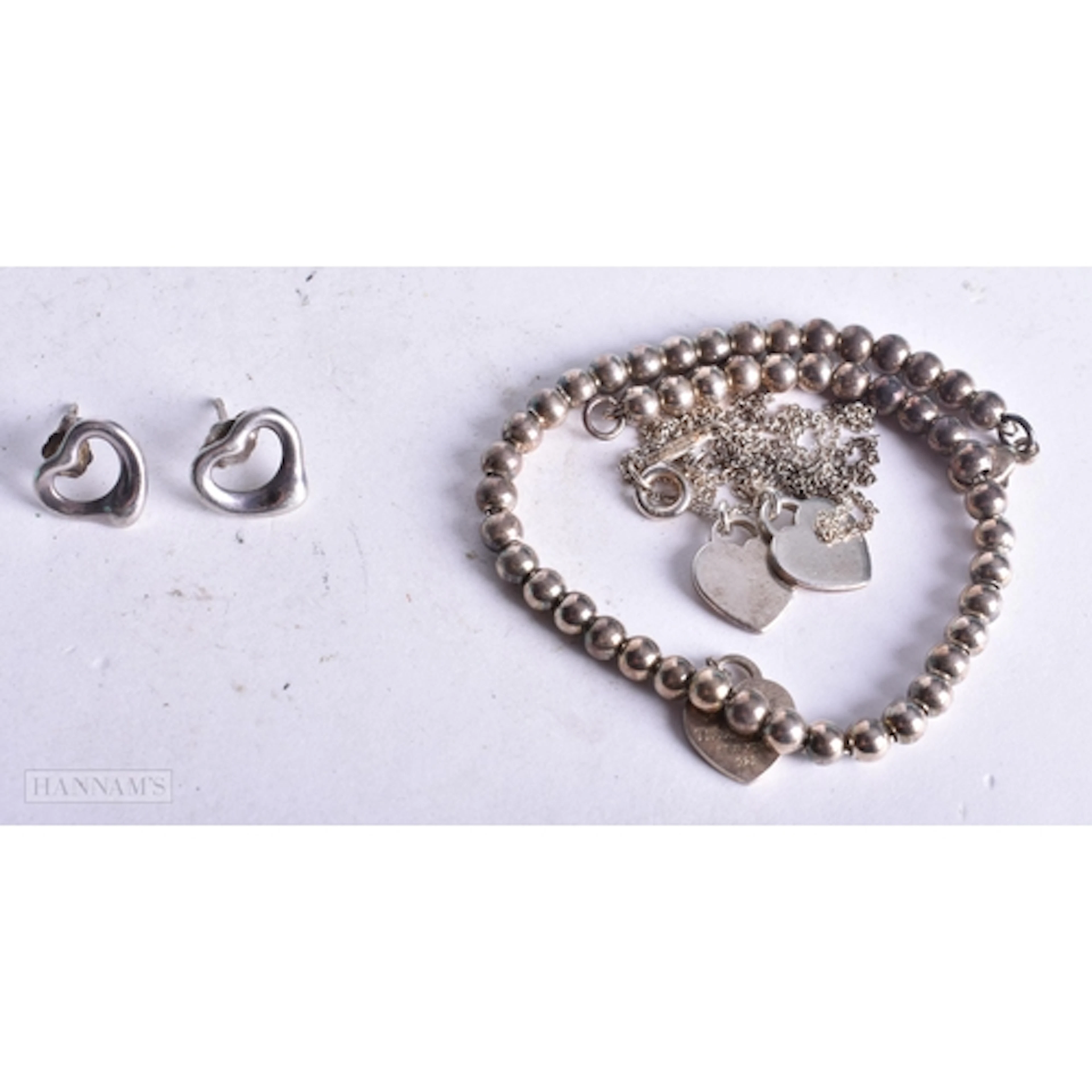 Collection of Sterling Silver Tiffany & Co Jewellery inc. El...