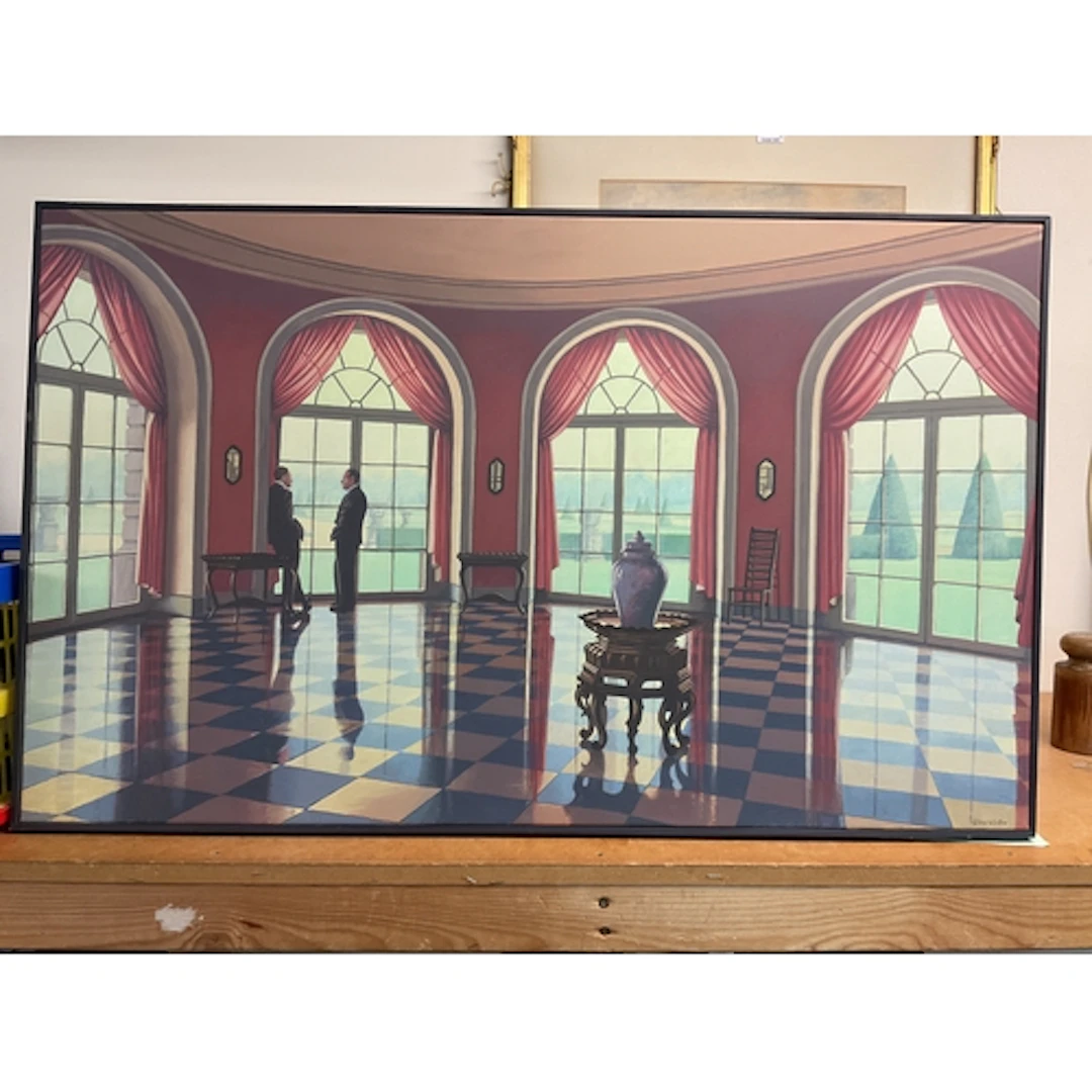 Giles Winter. The conference room. Originally sold at ...