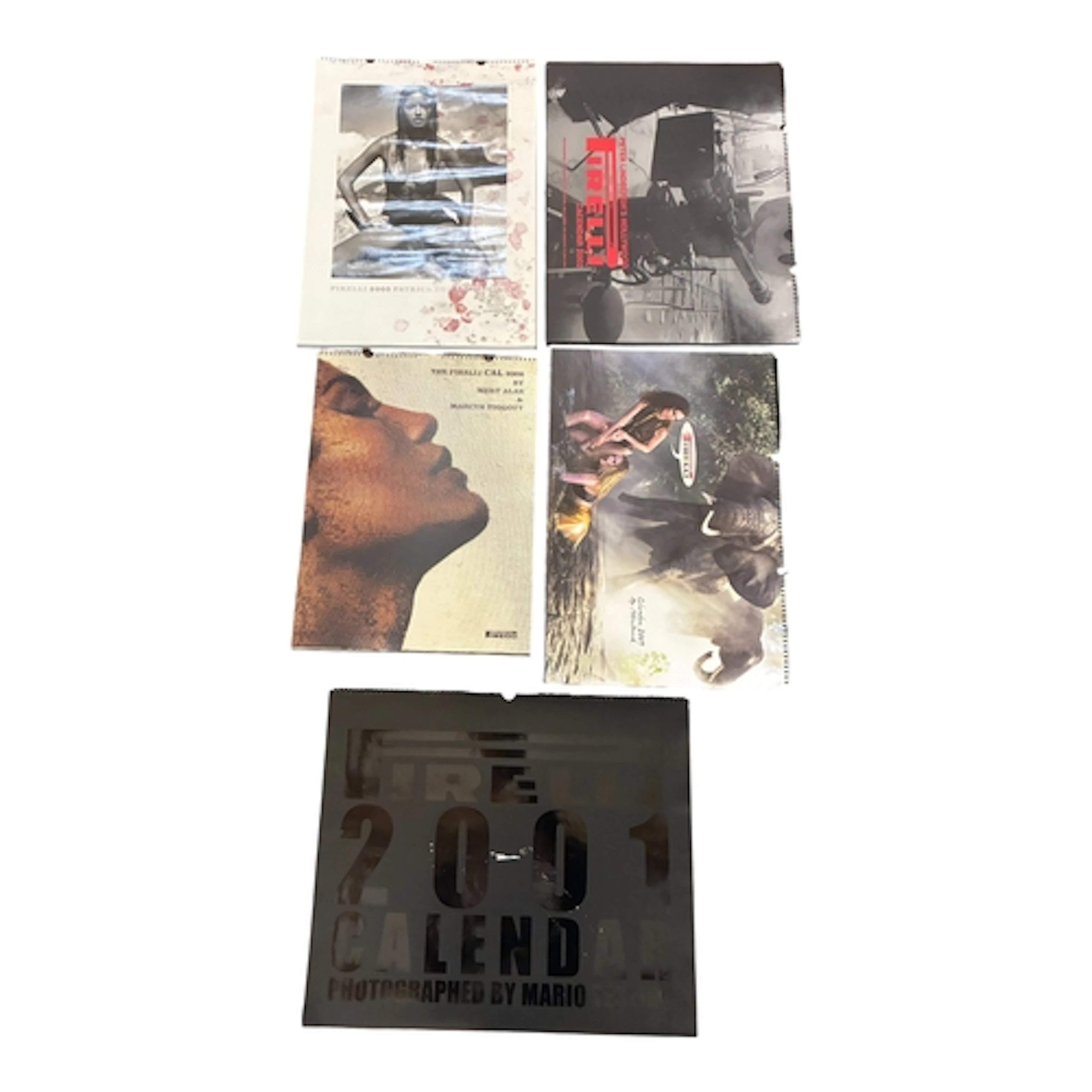Seventeen Pirelli Calendars: 2001 Mario Testino, 2002 Peter ...