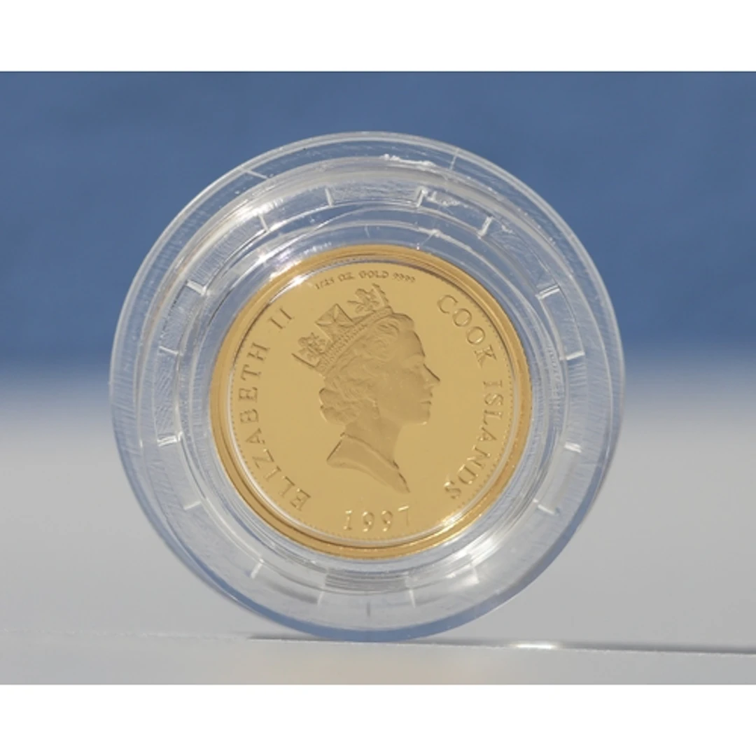 Fine 999.9 Gold 5 Dollar Commemorative Proof Coin 'Diana Pri...
