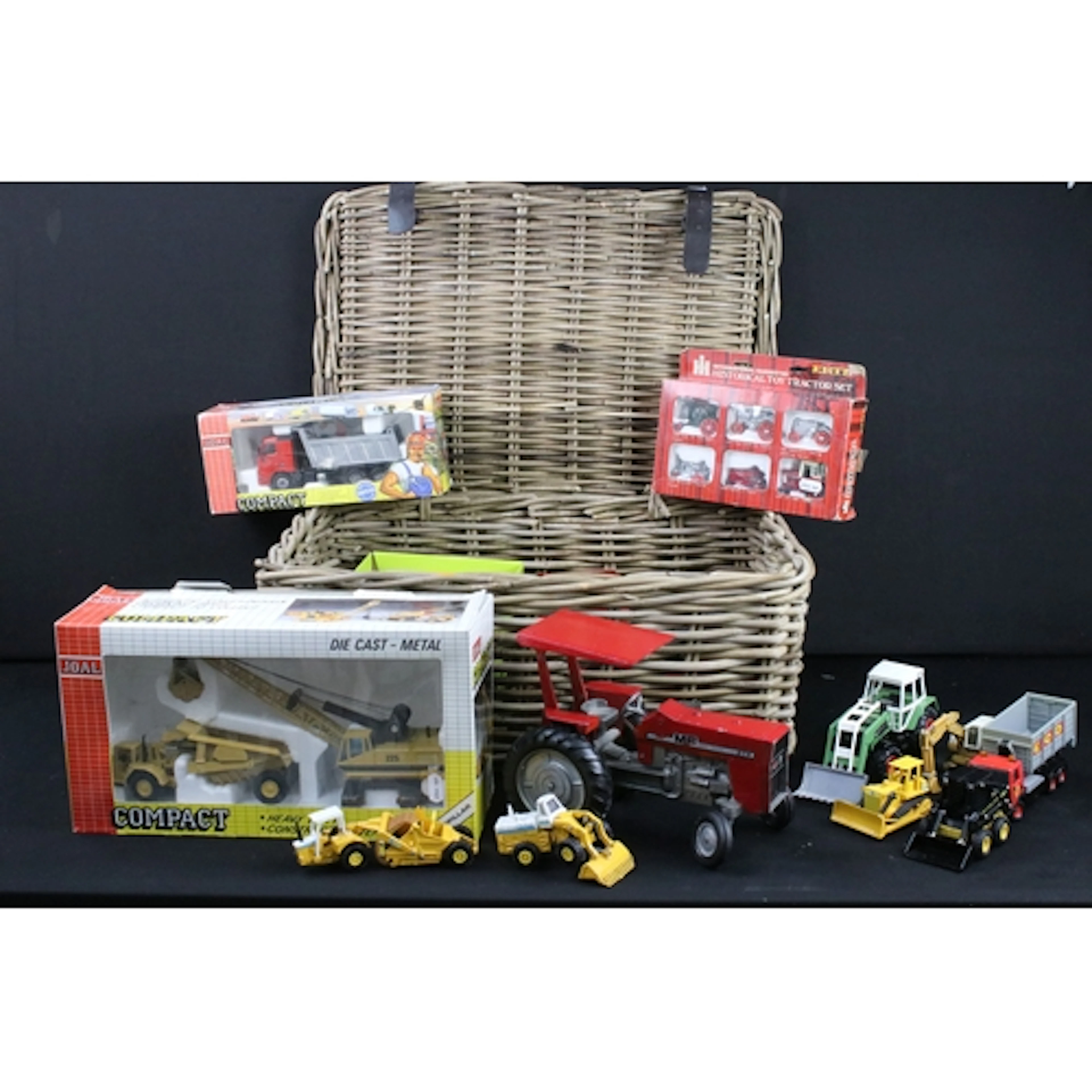 Collection of diecast & plastic farming / commercial models...