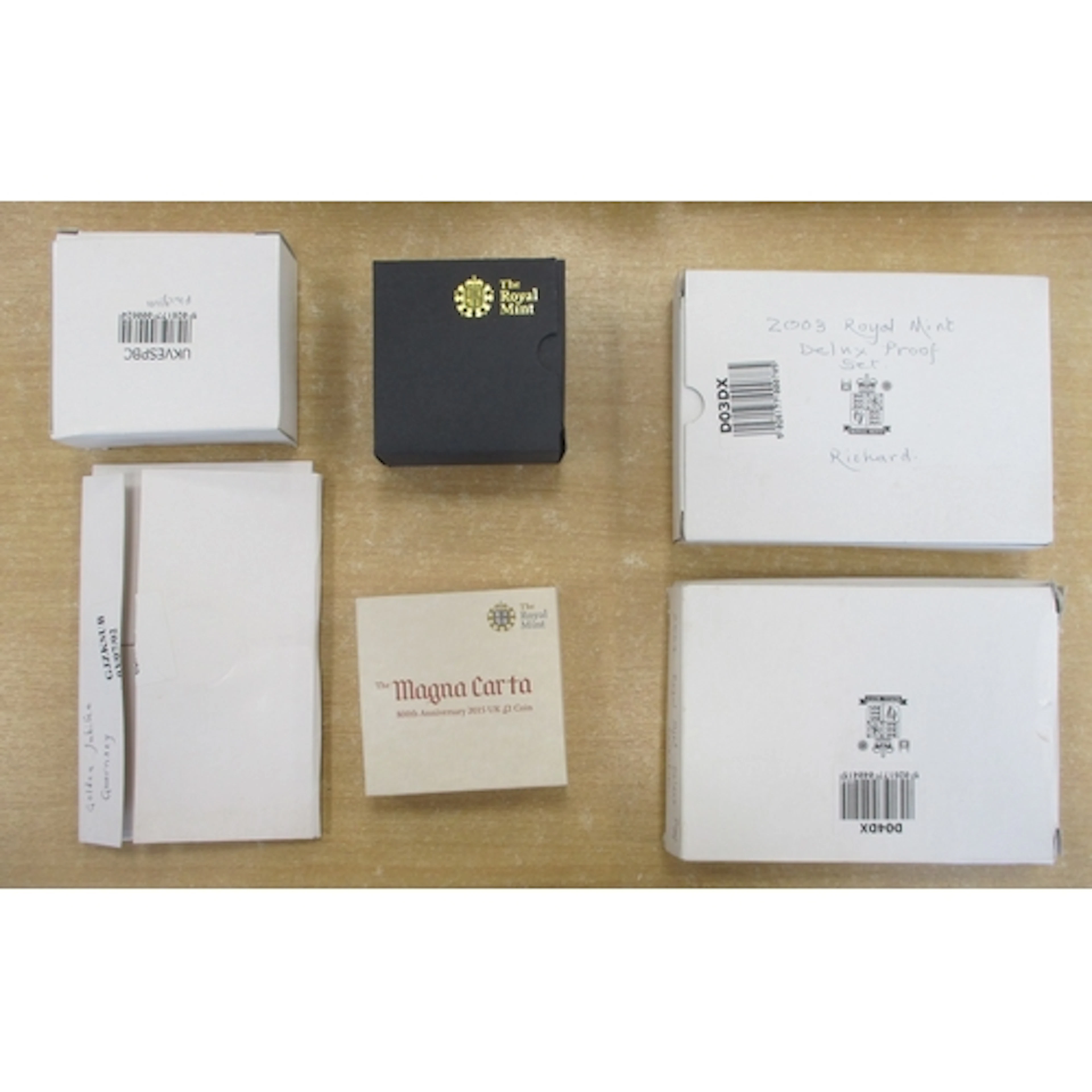 Collection of silver proof FDC issues includes, 2001 Victori...