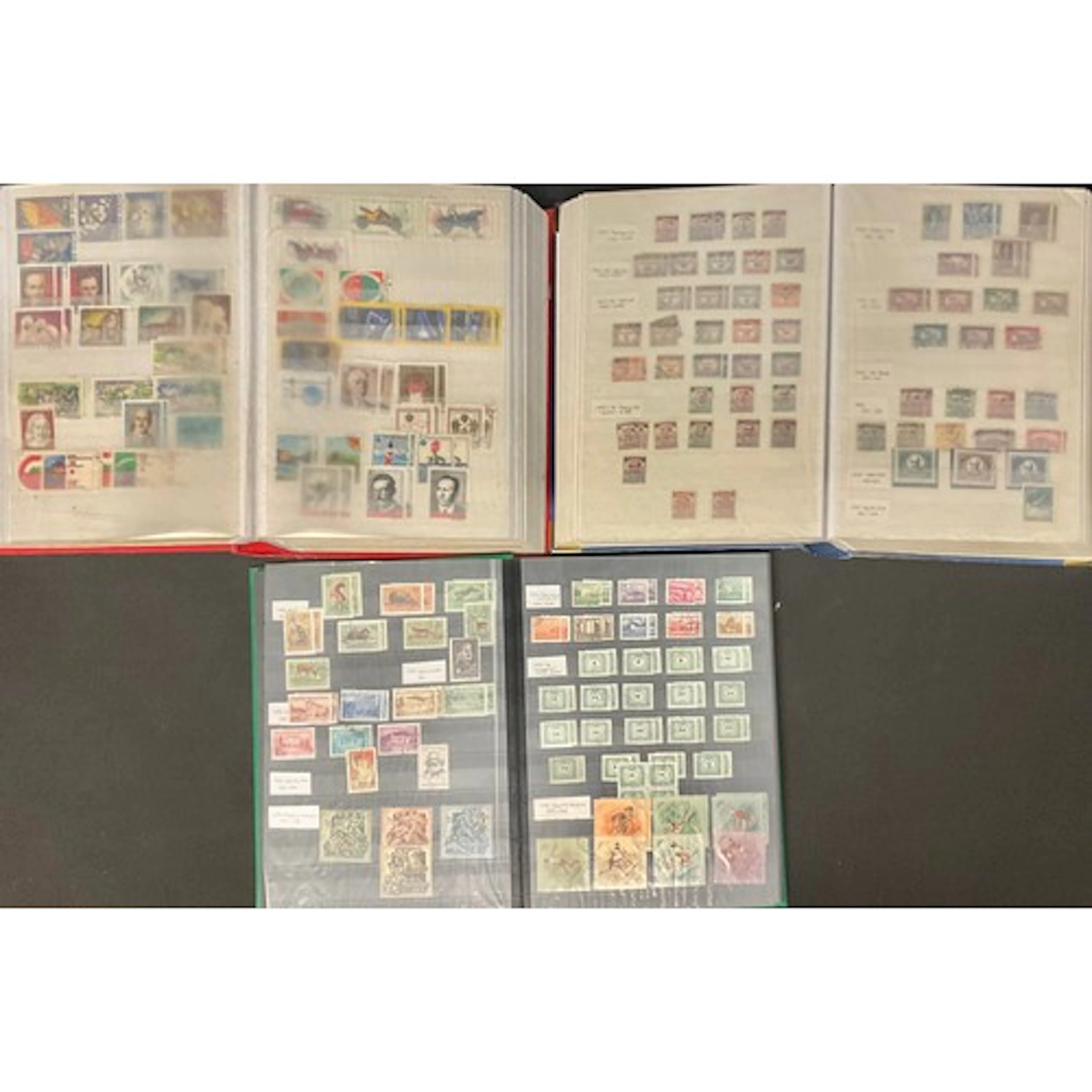 Stamps : Hungary collection in 3 stockbooks 1871 - modern, i...