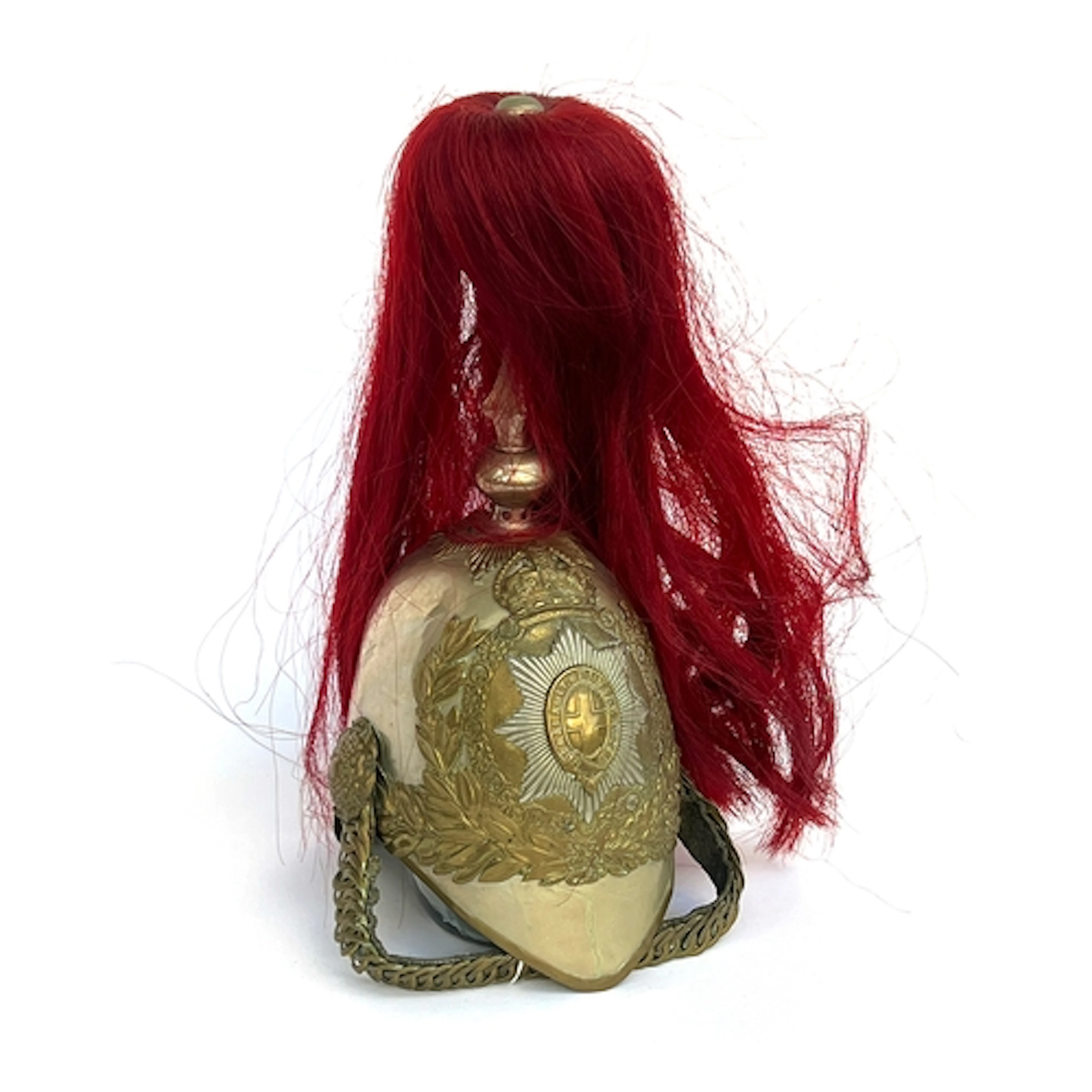 A Royal Horse Guards other ranks plumed state helmet, pre-19...