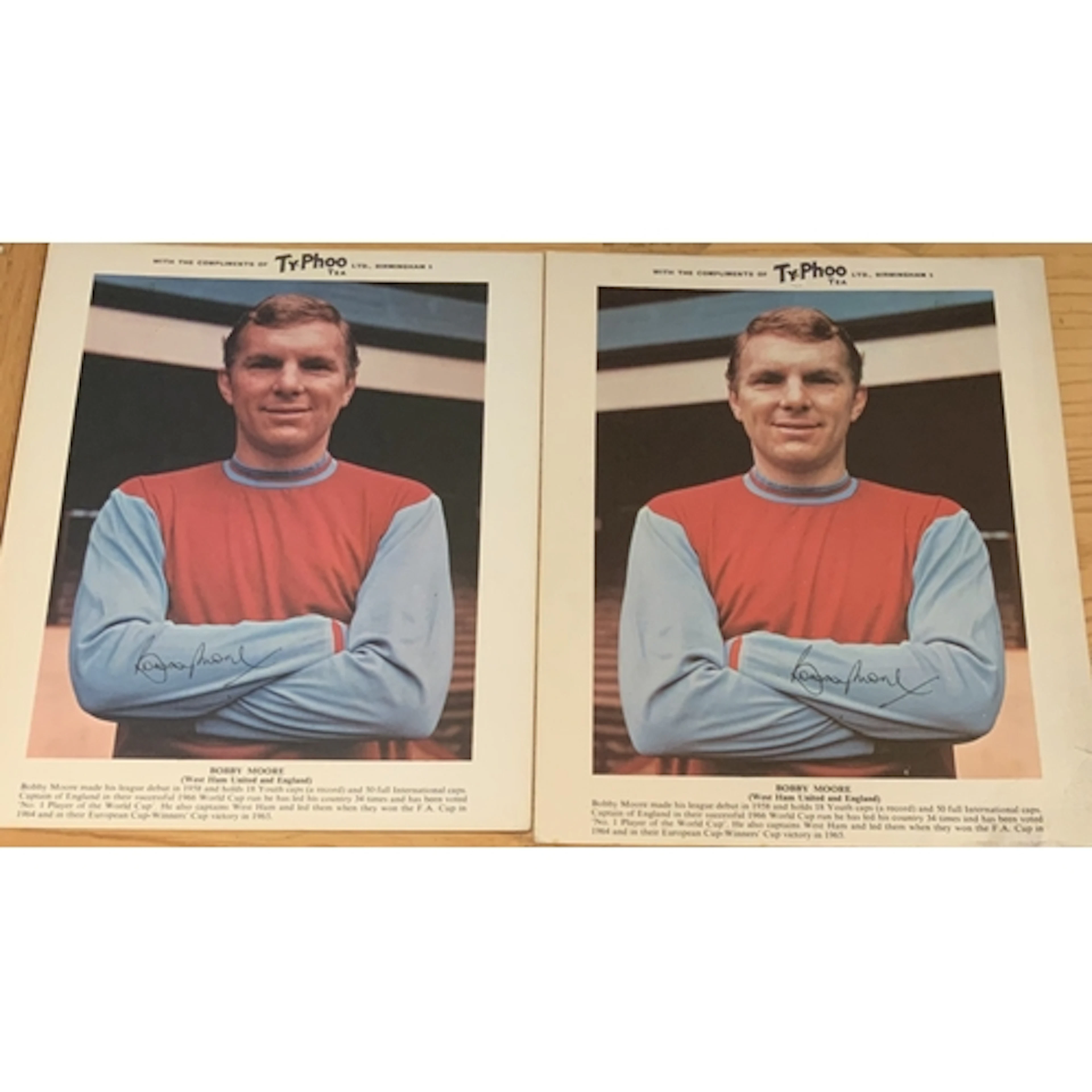 West Ham Football Cards and Pennants: Including a rare rever...
