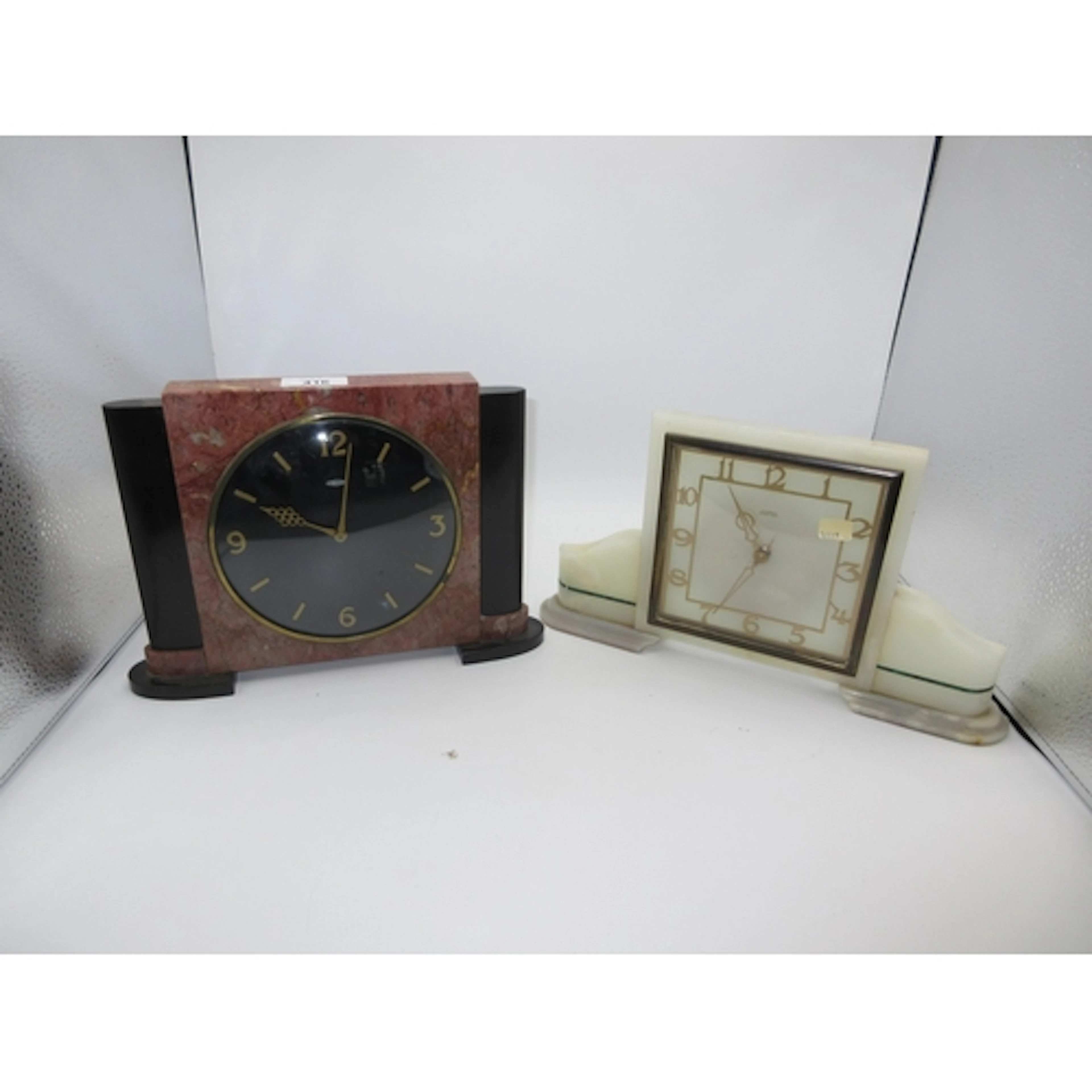 Two Art Deco Clocks