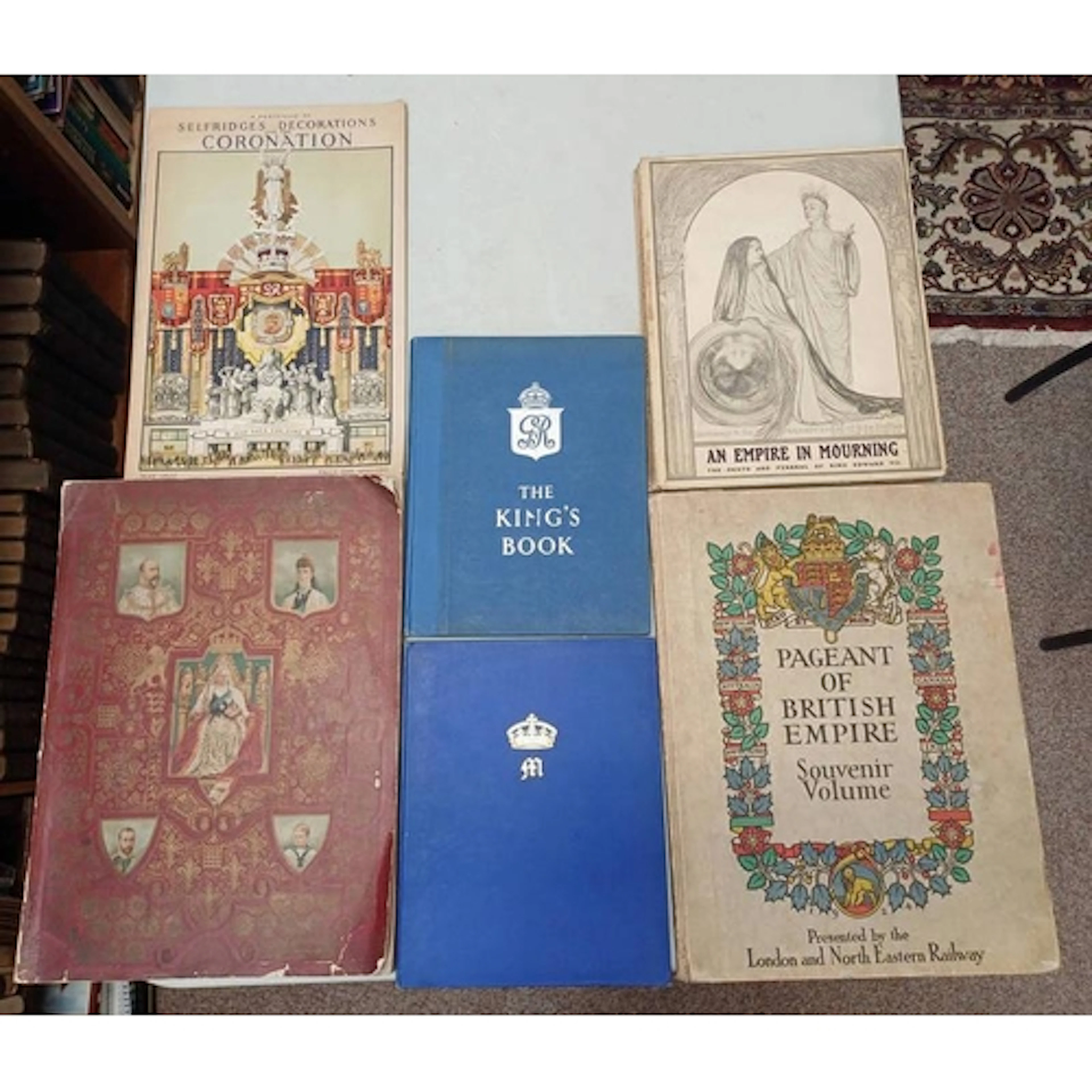 ROYALTY: THE PAGEANT OF EMPIRE SOUVENIR VOLUME - 1924; A POR...