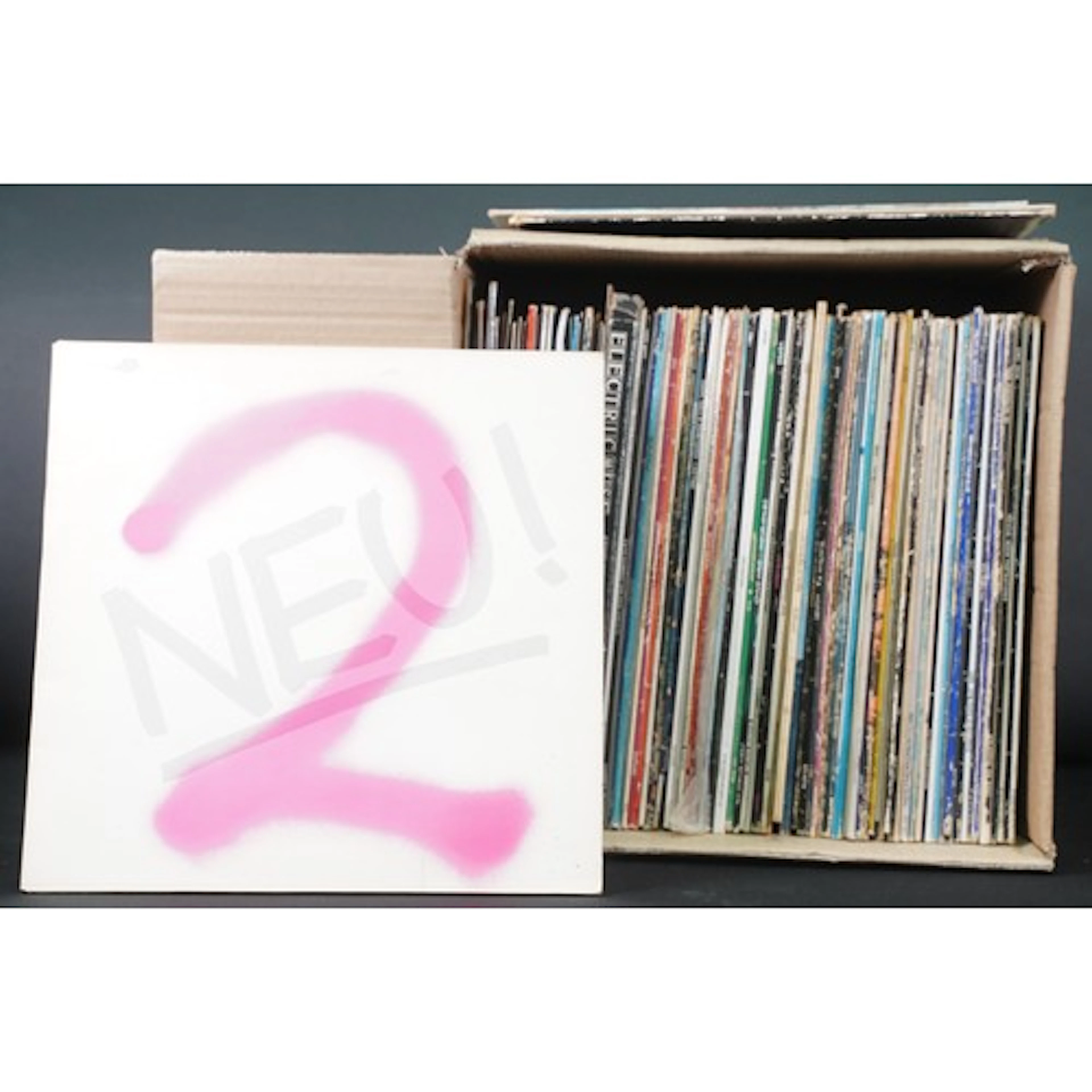 Vinyl - Over 70 Rock & Pop LPs, 1 box set and 29 12" singles...