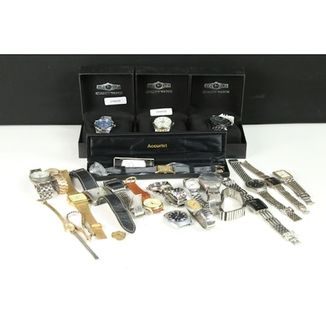 Collection of wrist watches, to include: Sekonda, Zeon, Citr...