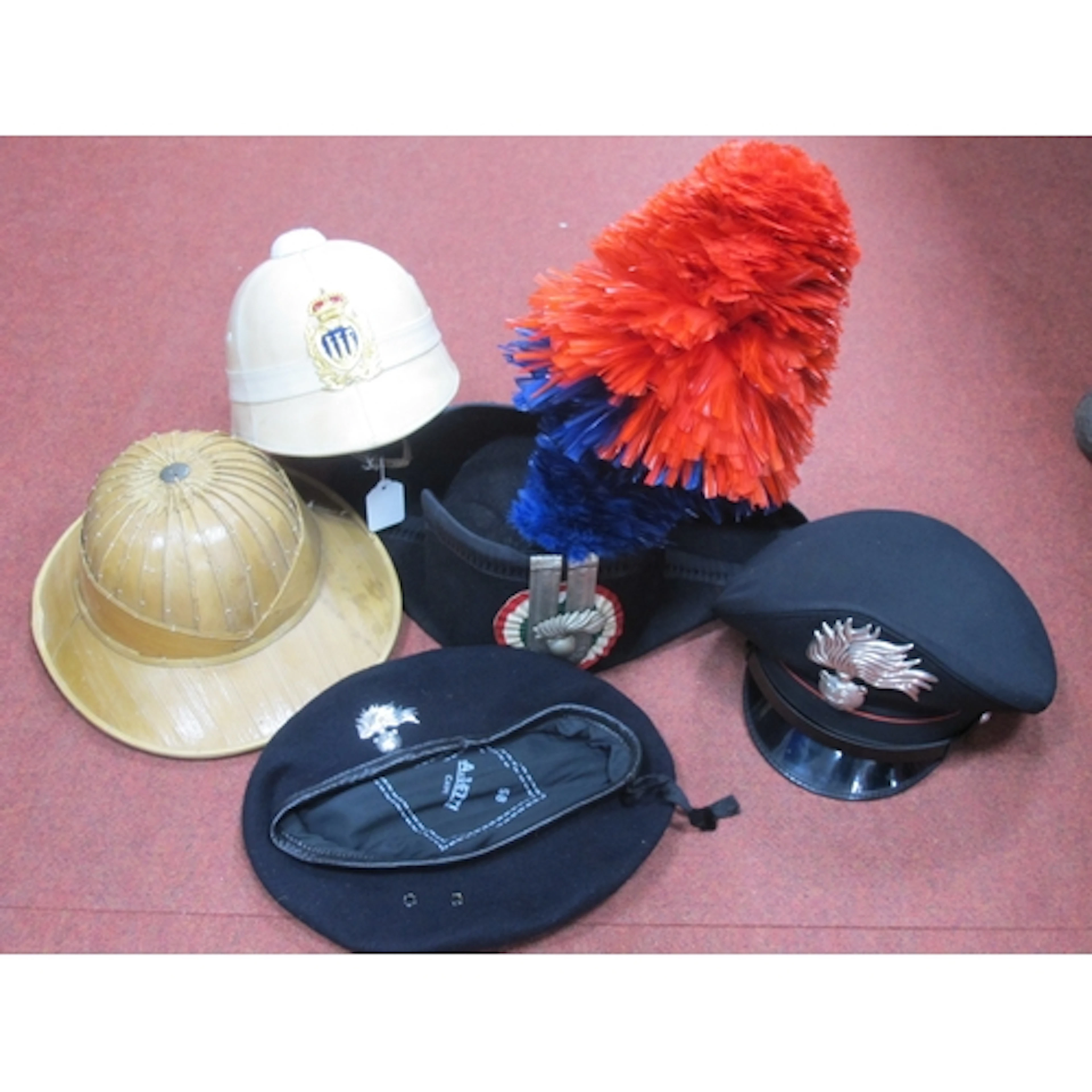 Italian Carabinieri Lucerna Ceremorial Bicorne Hat, Officers...