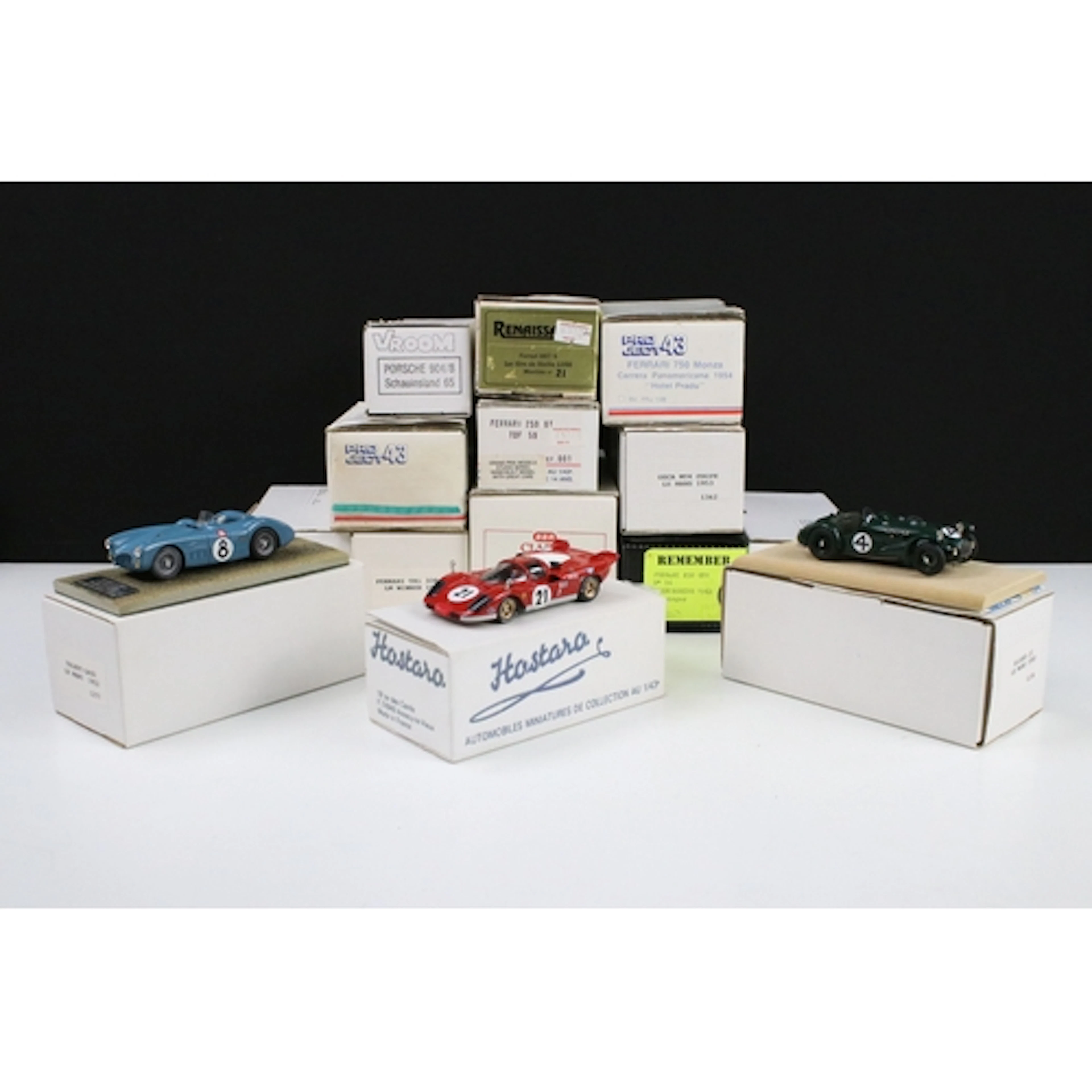 14 Boxed diecast models BBR Classic Collection Ferrari 250 G...