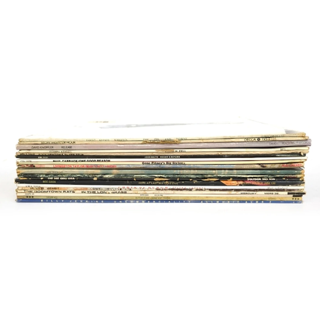 VINYL LPS, MISCELLANY. to inc. Stephen Tintin DUFFY, Elton J...