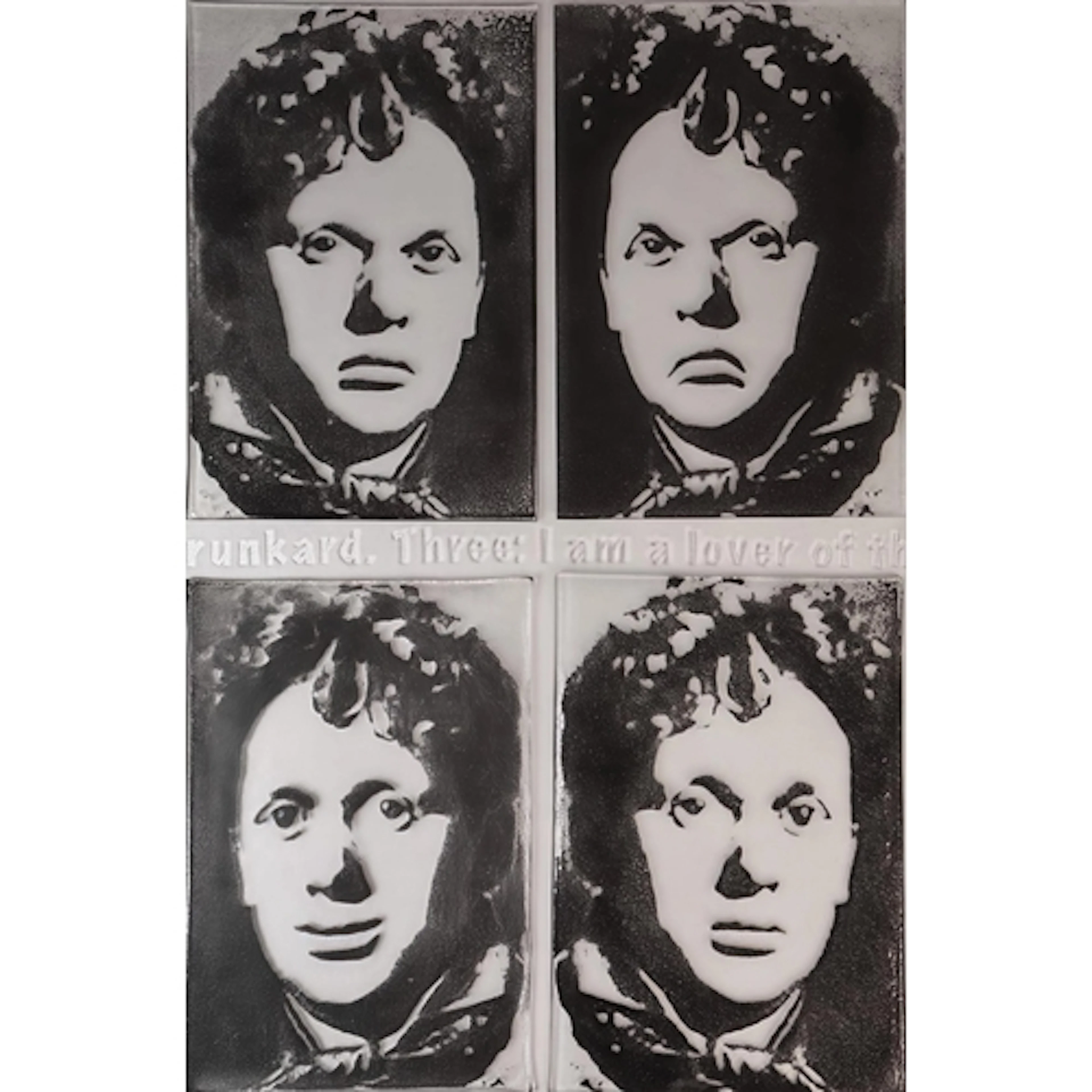Allen Roberts (Welsh contemporary), Dylan Thomas montage, on...