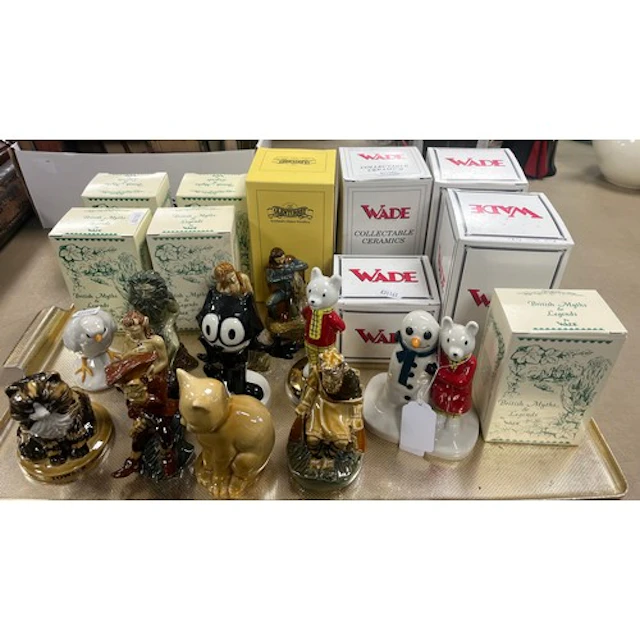 Collection of Wade figures to include 'Felix', 'Rupert', 'Ru...