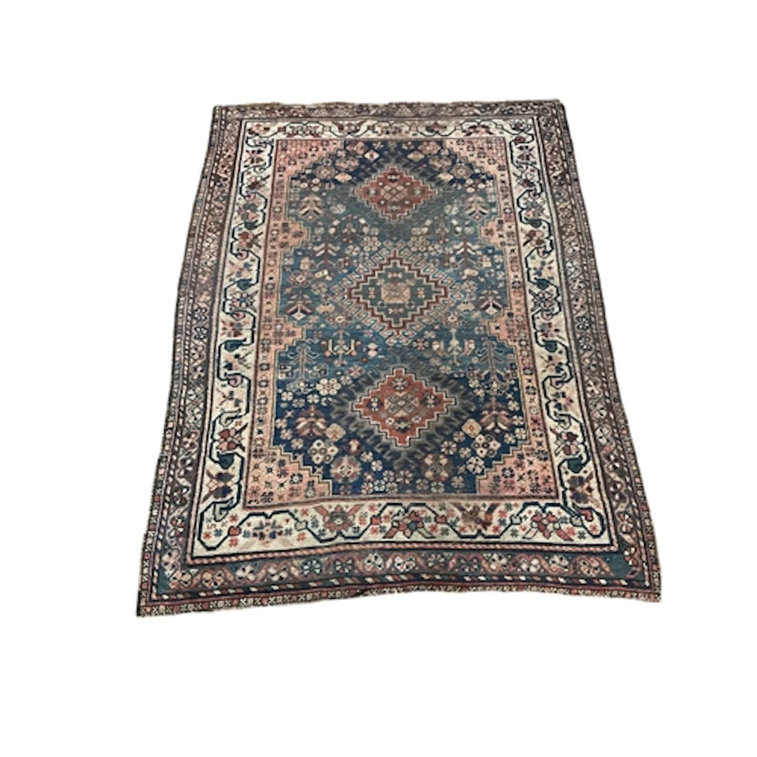 A late 19th century Afshar rug, 146 x 108cm