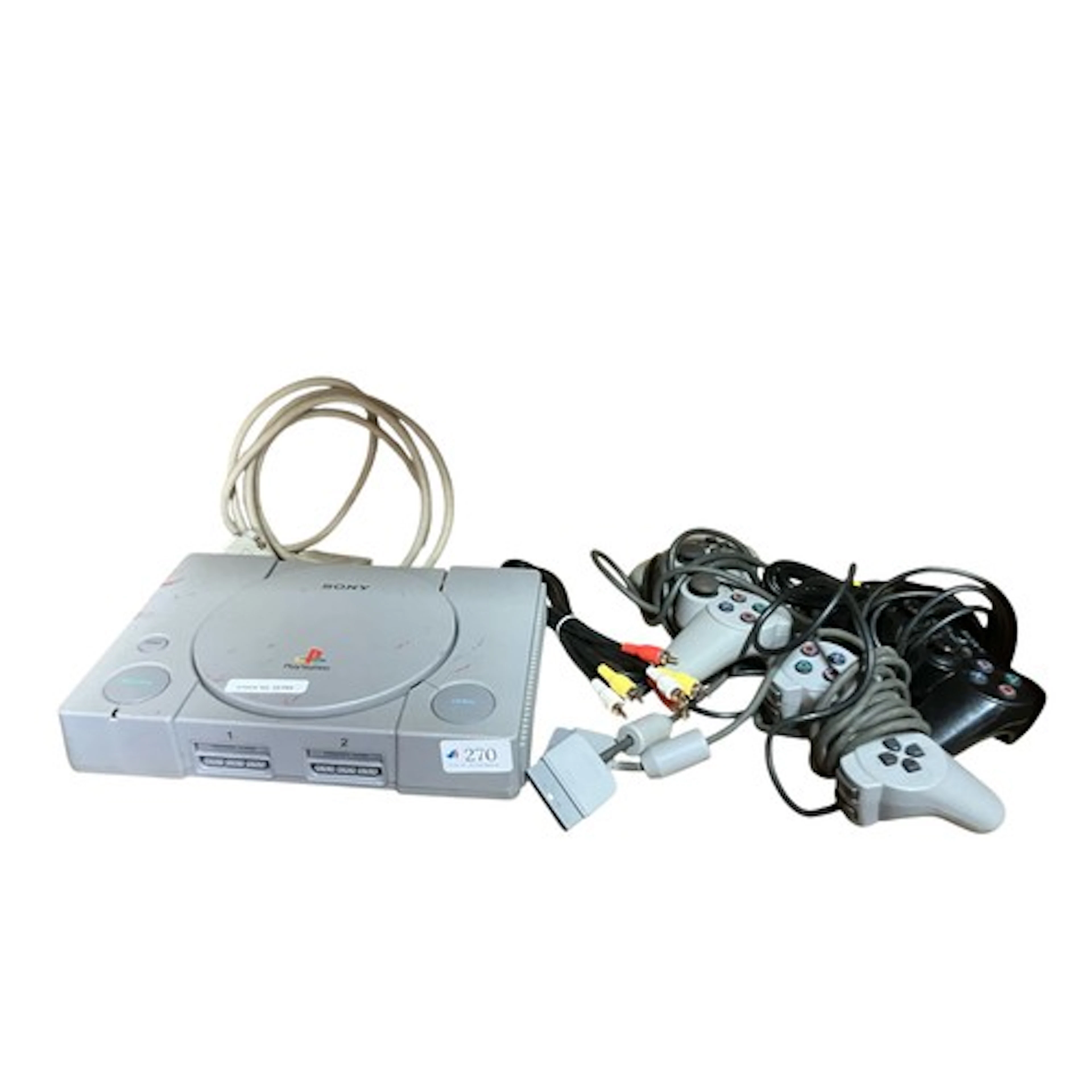 Sony PlayStation PAL console, model SCPH-1002, made in Japan...