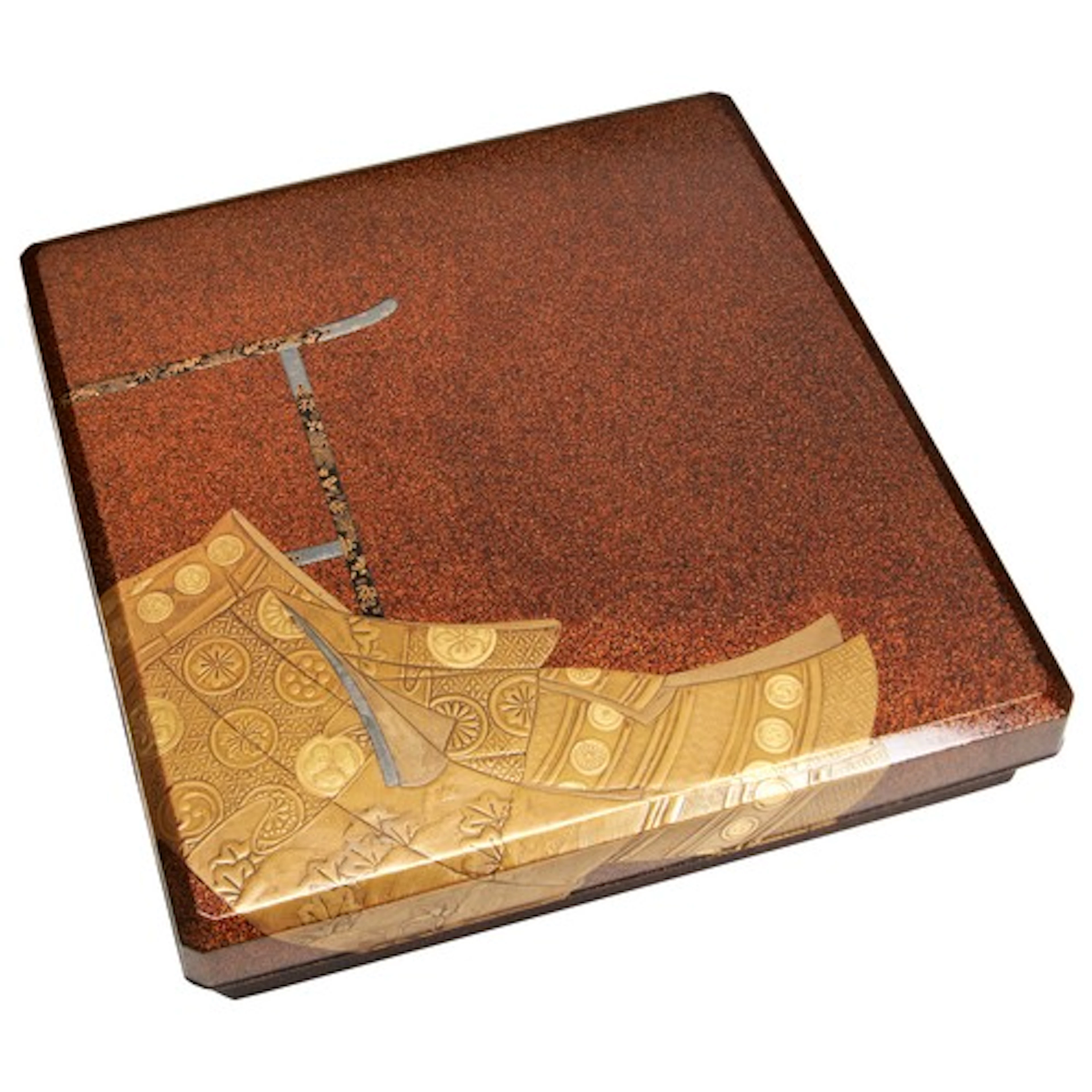 A FINE JAPANESE LACQUER WRITING BOX (SUZURIBAKO) LATE EDO PE...