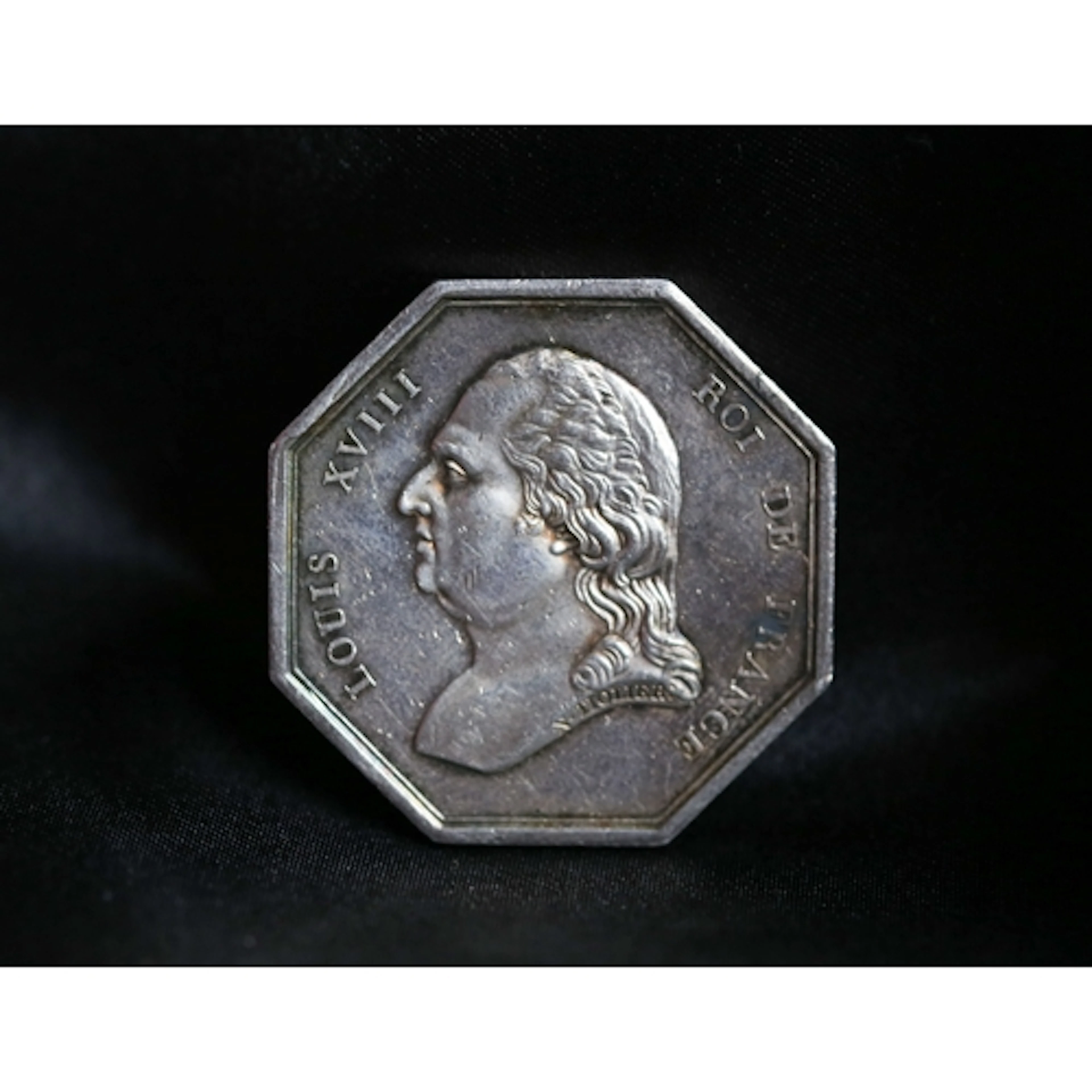 Silver Commemorative Token 'Commissaires Priseurs a Paris' L...