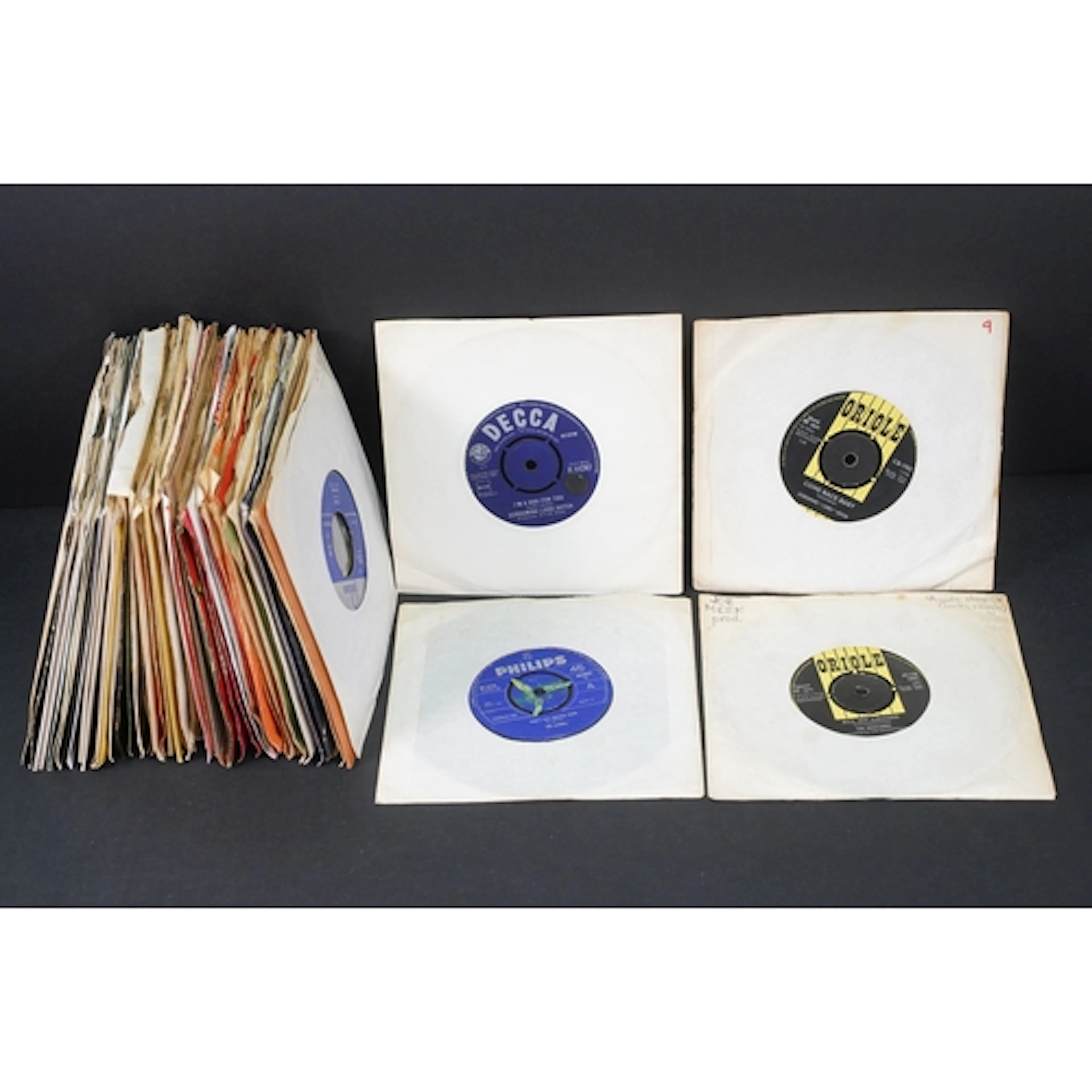 Vinyl - 60 Beat / Pop mainly 1960’s UK pressing 7” singles i...