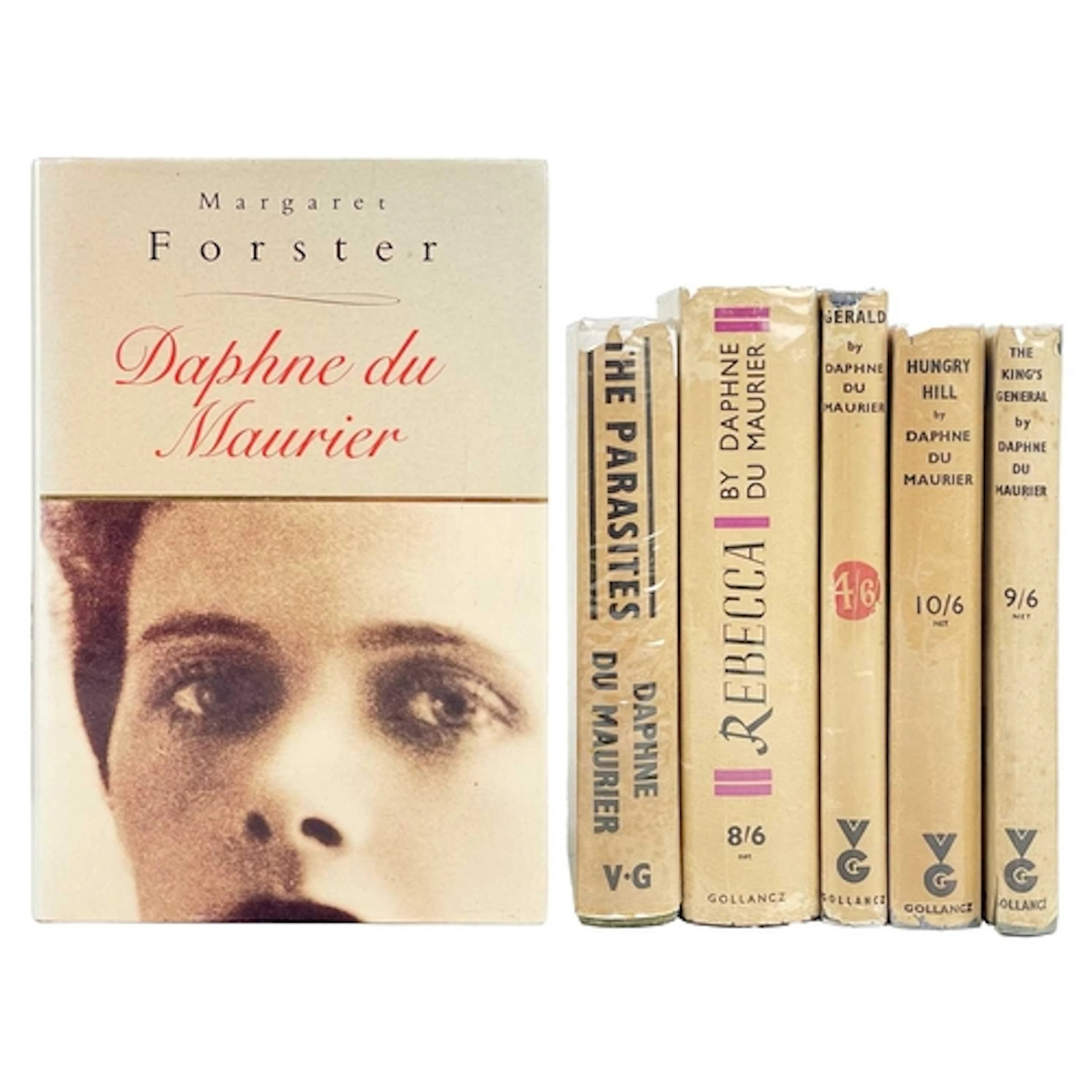 Daphne Du Maurier Five works 'Rebecca,' first edition, ninth...