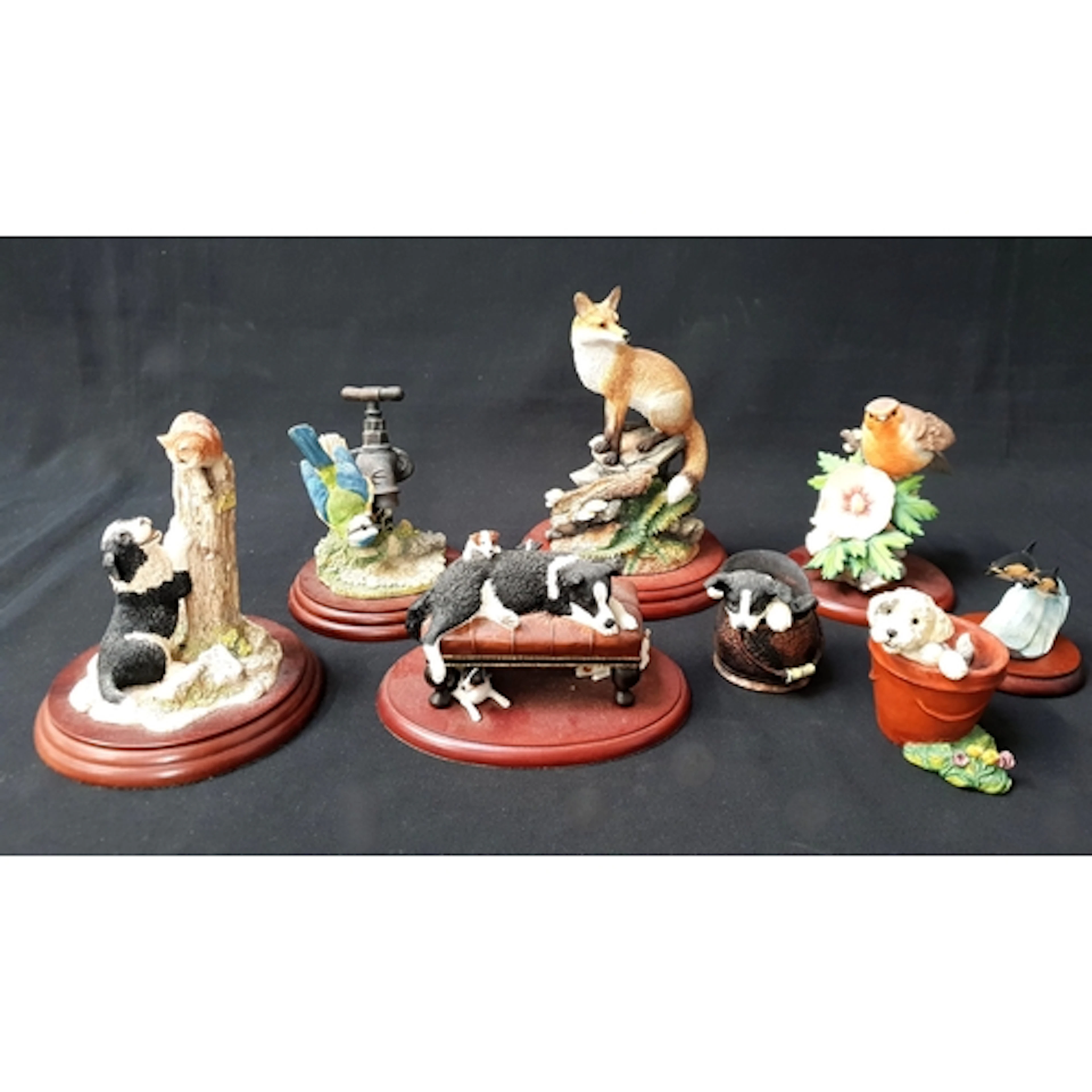 SELECTION OF BORDER FINE ARTS including James Herriot Collie...