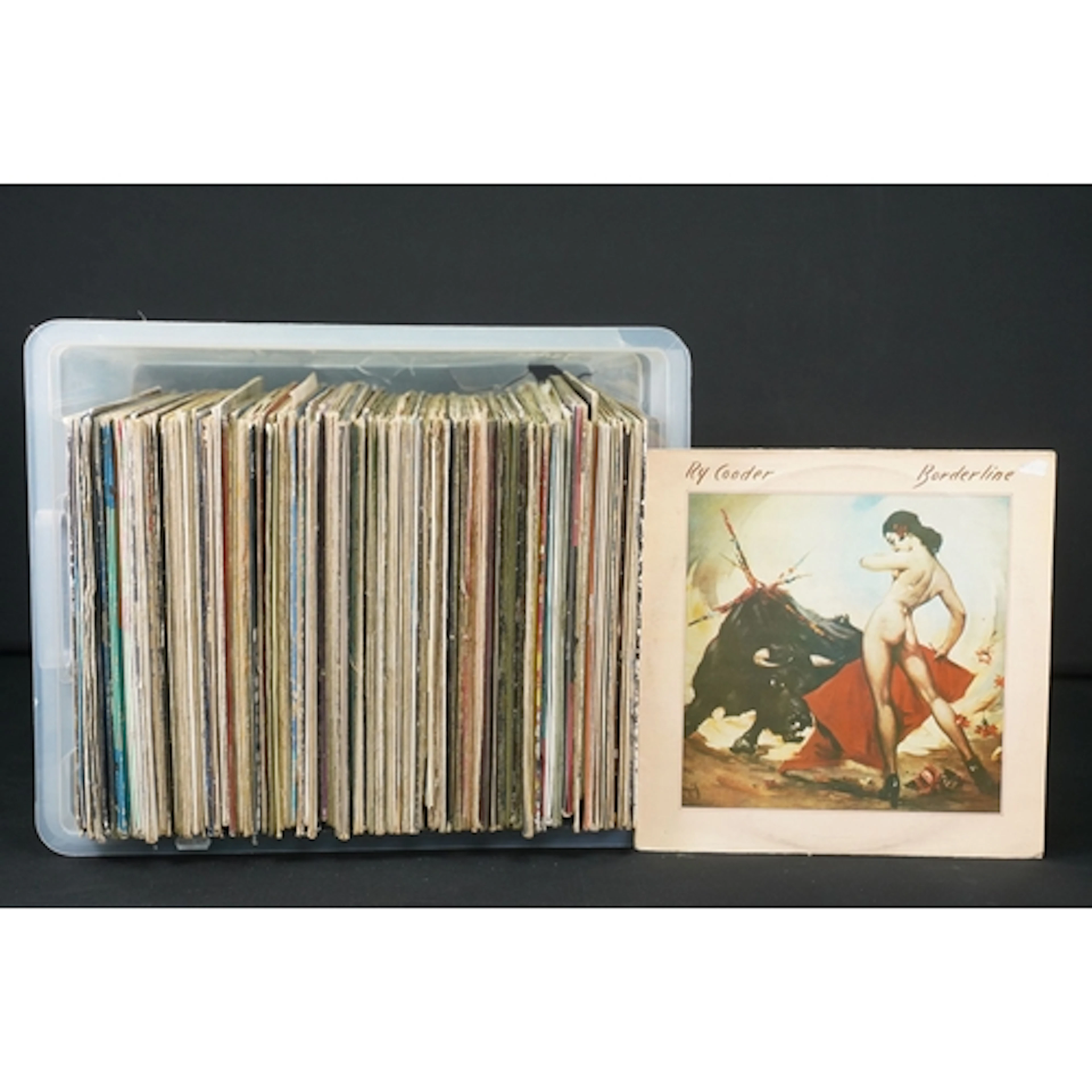 Vinyl - Over 90 Rock & Pop LPs to include Ry Cooder, Dave Cl...