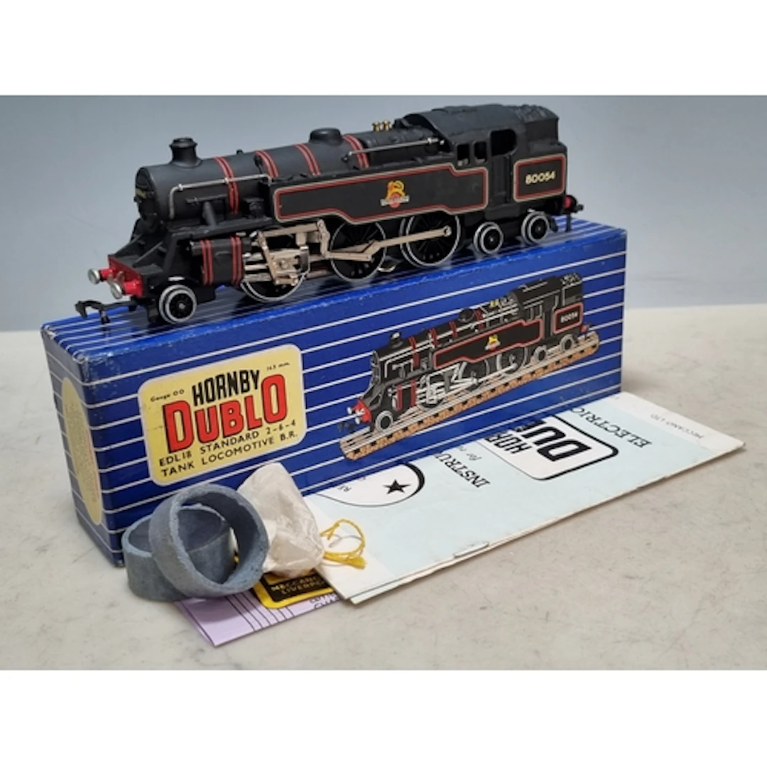 A boxed Hornby Dublo EDL18 2-6-4T Locomotive late production...