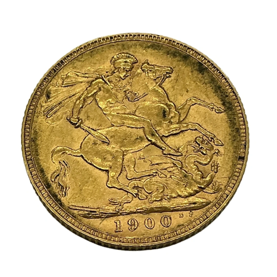 1900 Victoria Gold Sovereign.