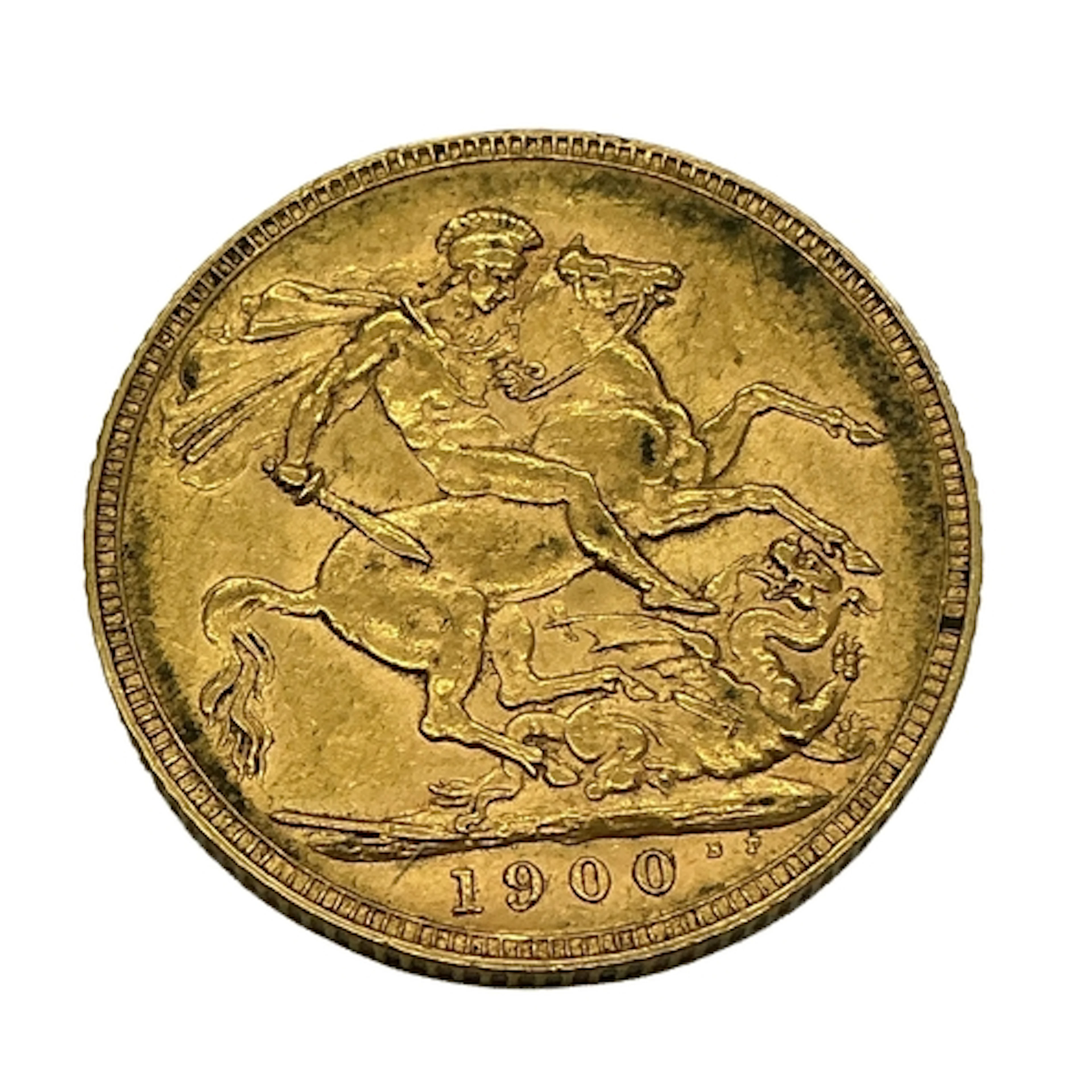 1900 Victoria Gold Sovereign.