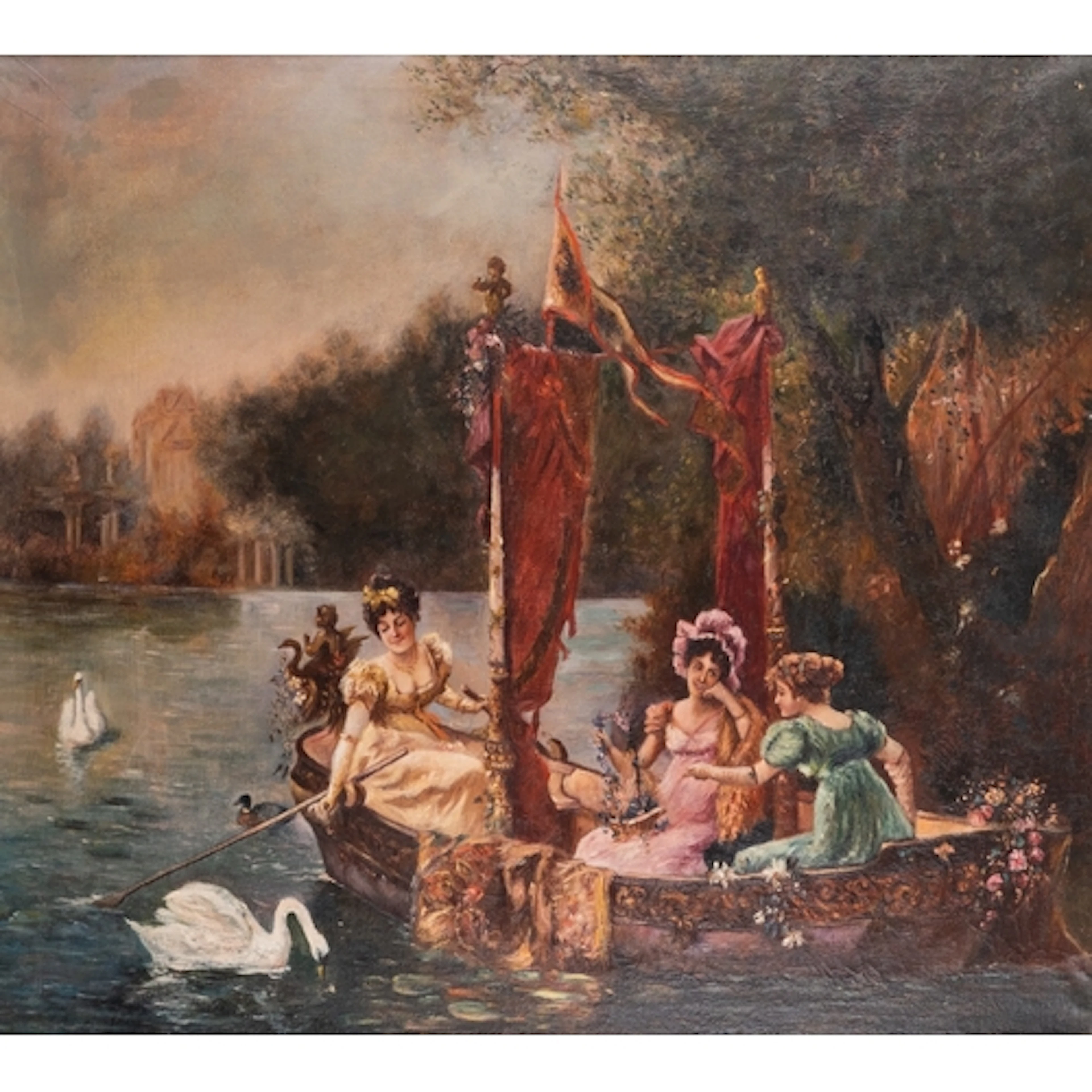 Late 19th or early 20th Century Belle Epoque style - Study ...