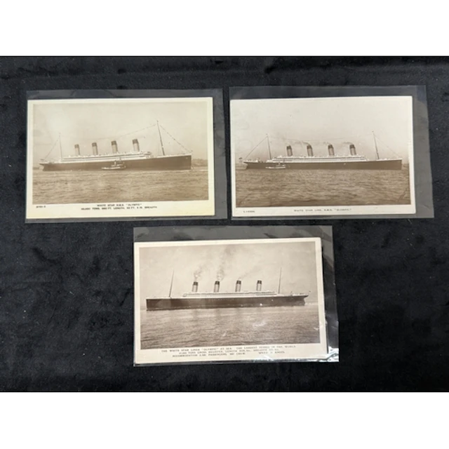 R.M.S. Olympic: R.M.S. Olympic: B&W postcards – R.M.S. ...