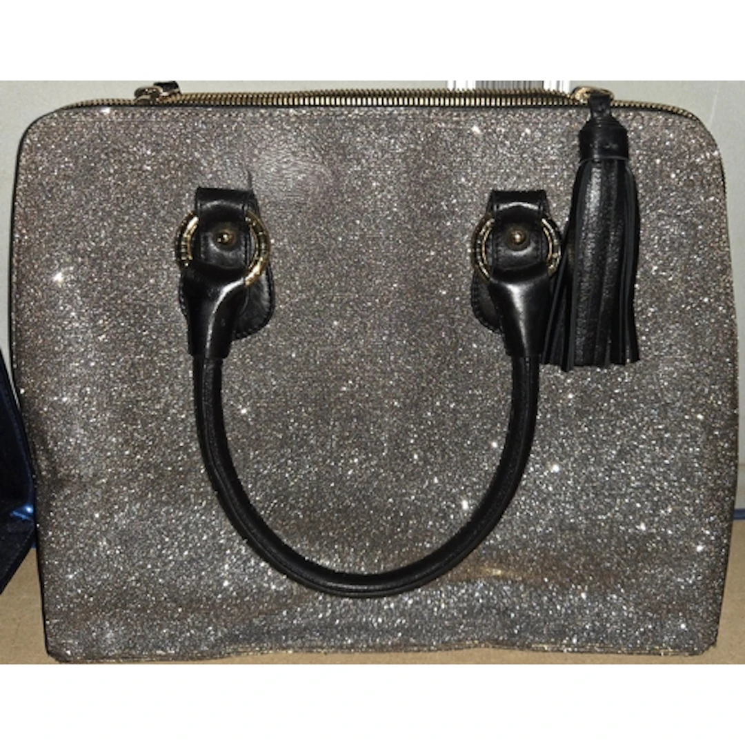Russell and Bromley handbag designed by Stuart Weitzmar shim...