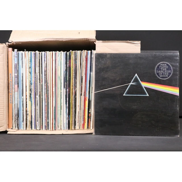 Vinyl - Over 80 Rock & Pop LPs to include Pink Floyd x 2, Cr...
