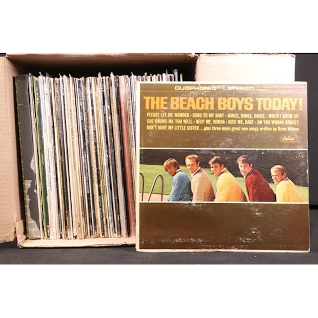 Vinyl - 70 Rock & Pop LPs and 1 box set featuring many US pr...