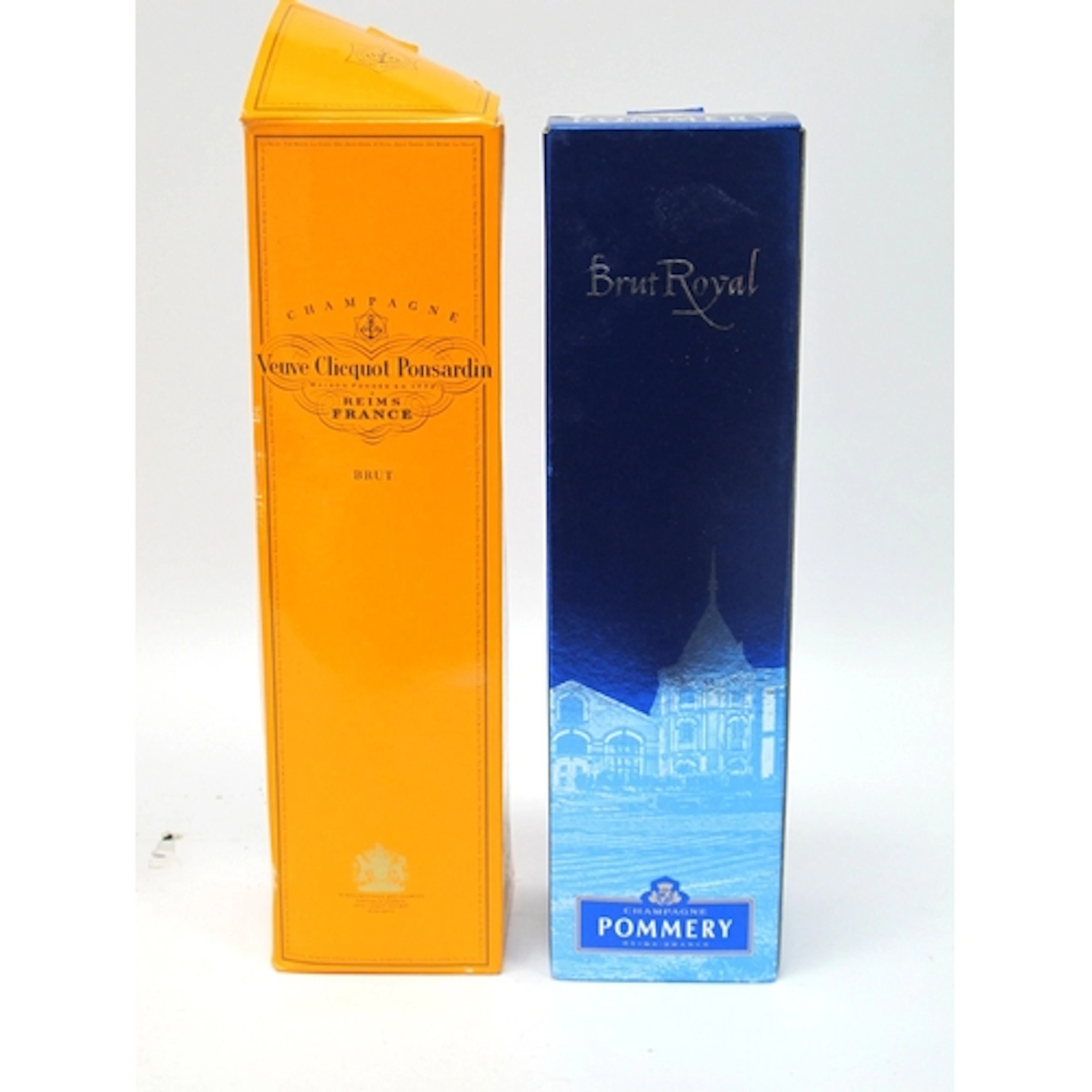 Champagne - Veuve Clicquot Ponsardin Brut Champagne; Pommery...