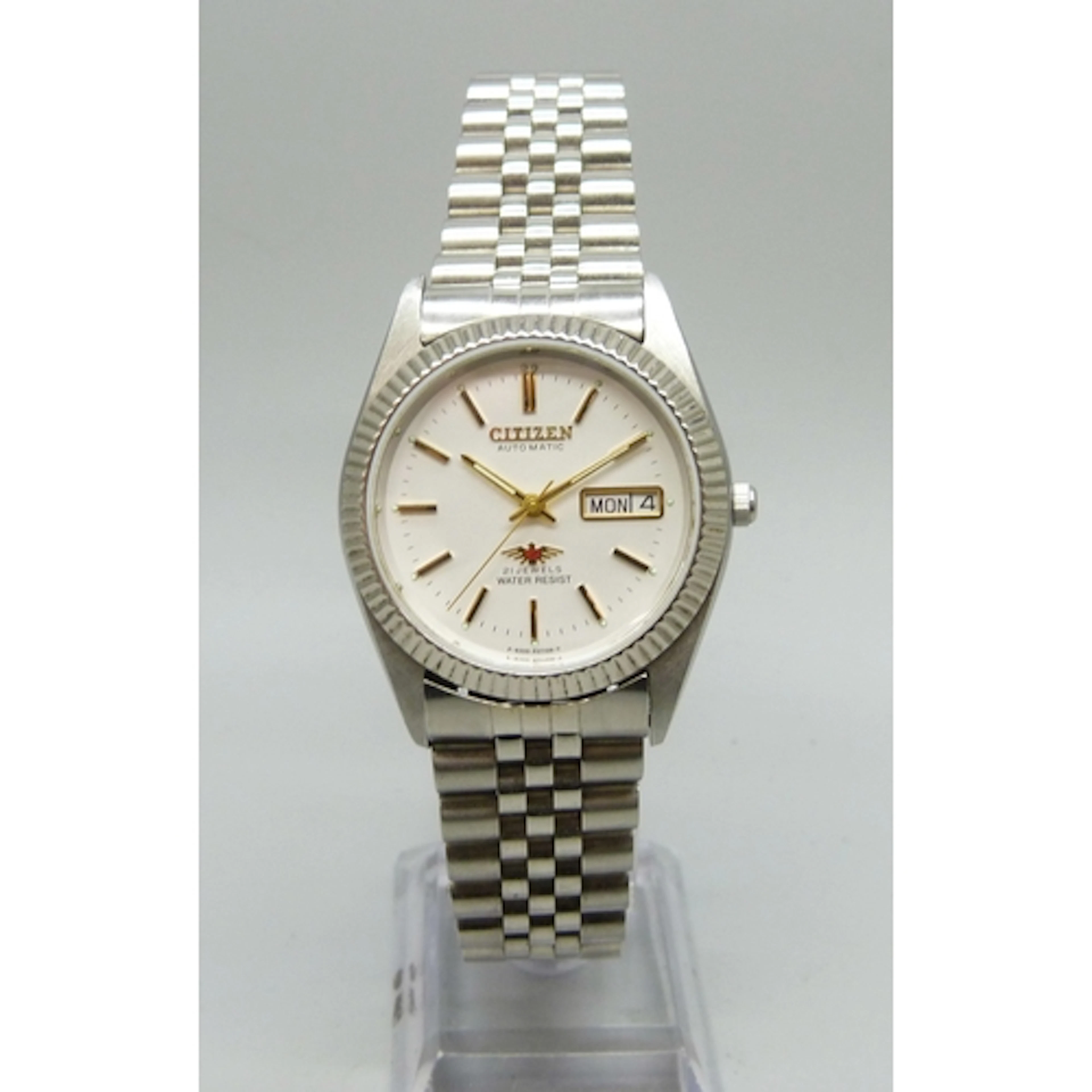 A Citizen automatic wristwatch with day/date aperture, Briti...