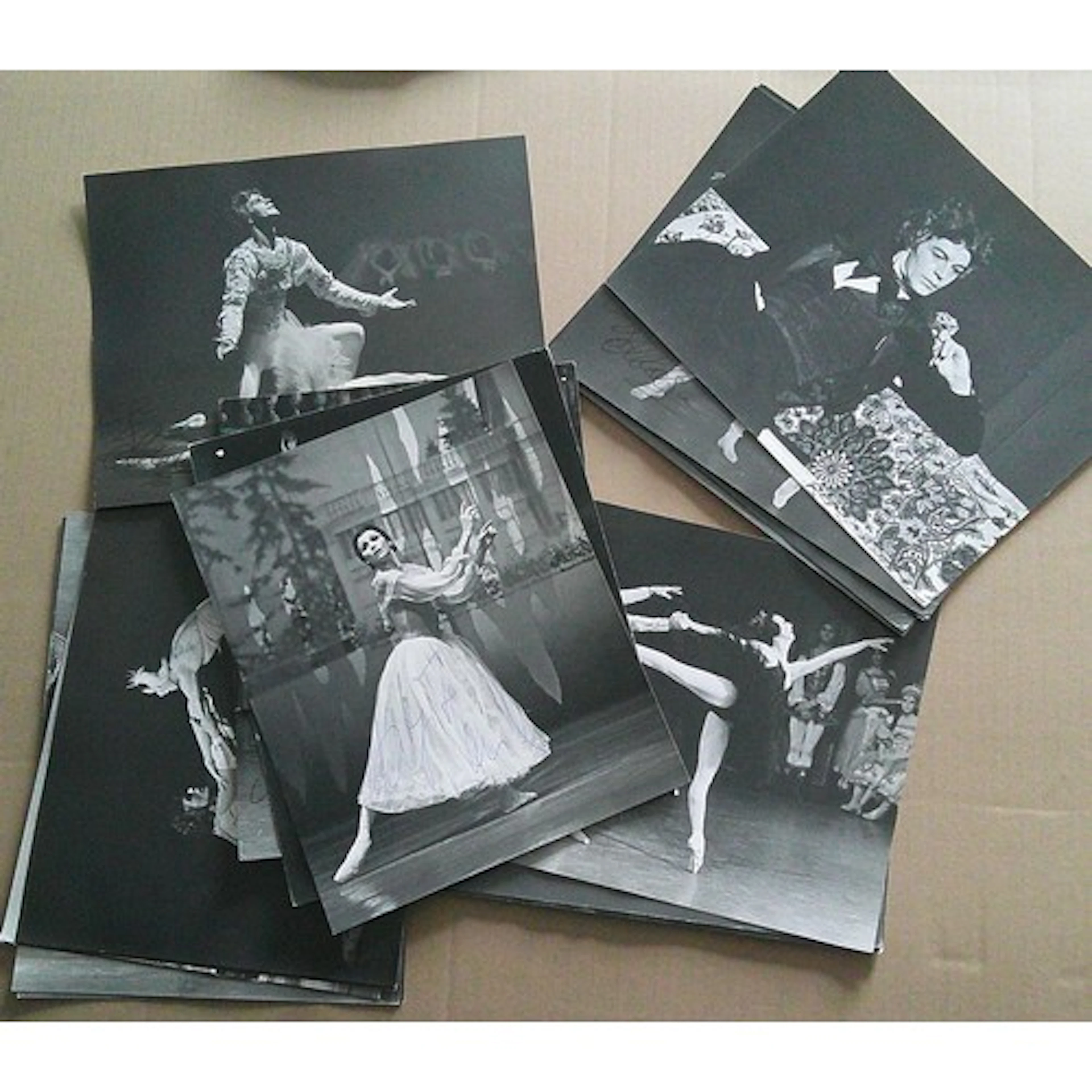 1970s Stuttgart Ballet 10 by 8 inch photographs signed by th...