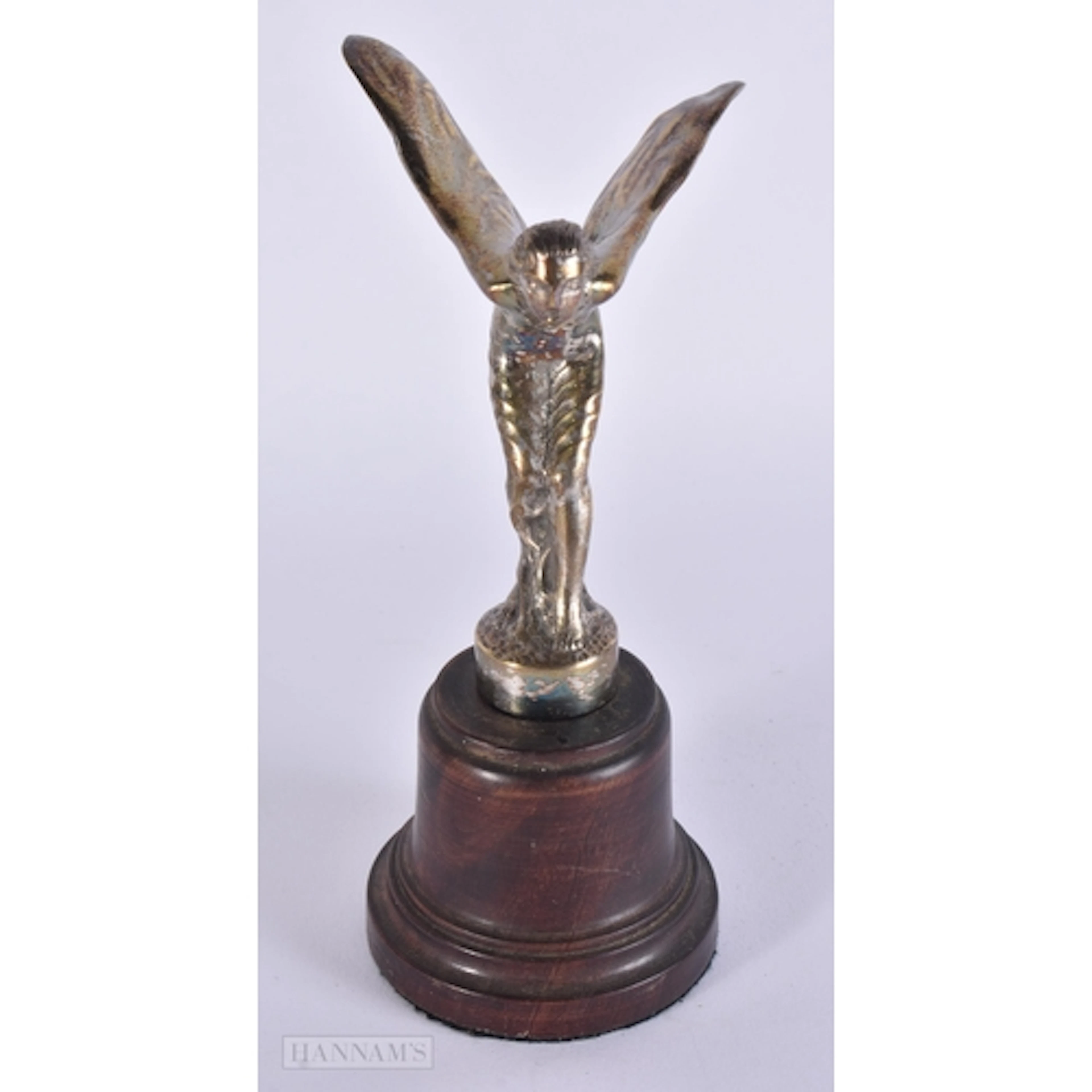 A ROLLS ROYCE 20HP SPIRIT OF ECSTASY CAR MASCOT. 16.5 cm hig...