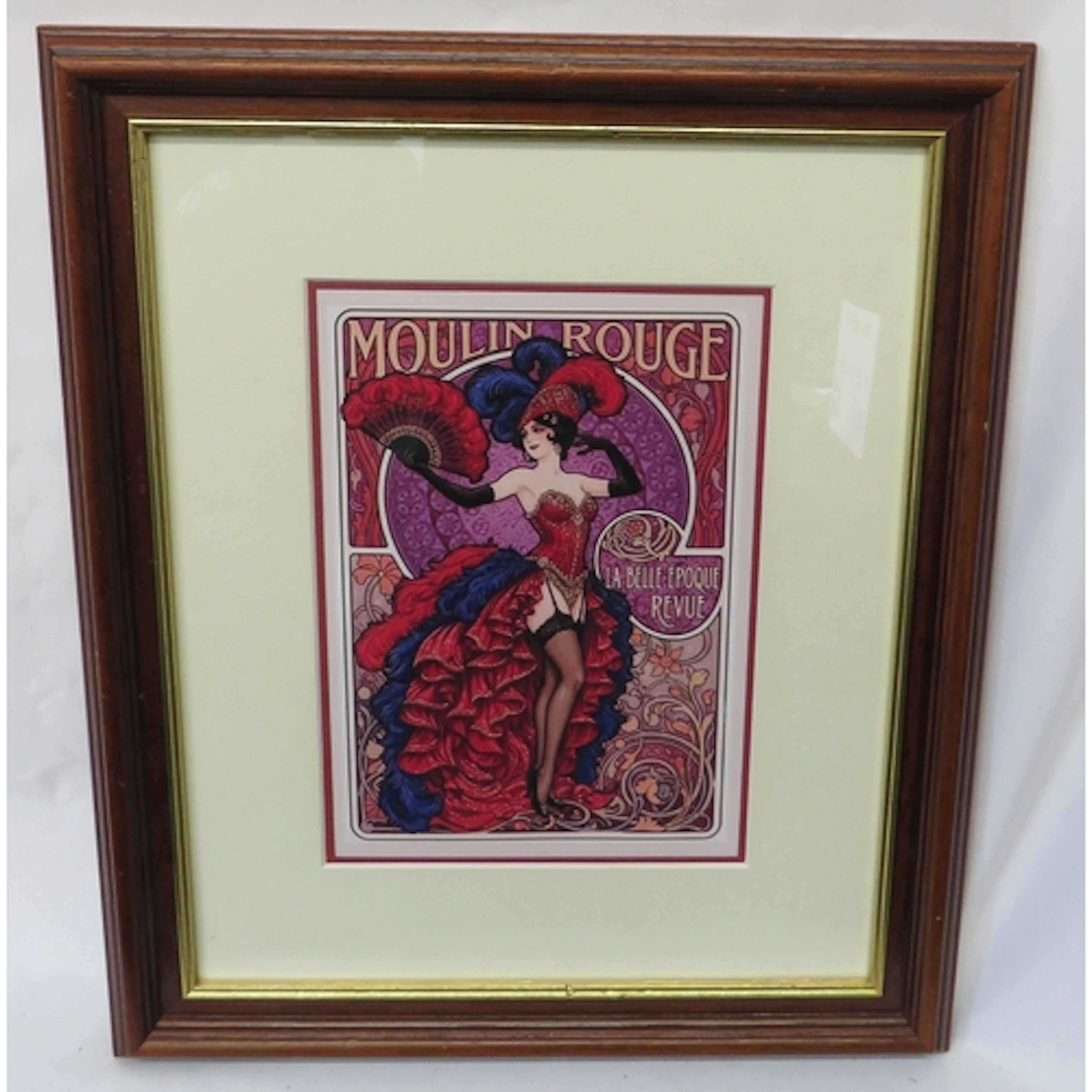 F/g Print 'Moulin Rouge', 34cm x 41cm (STAIRS)