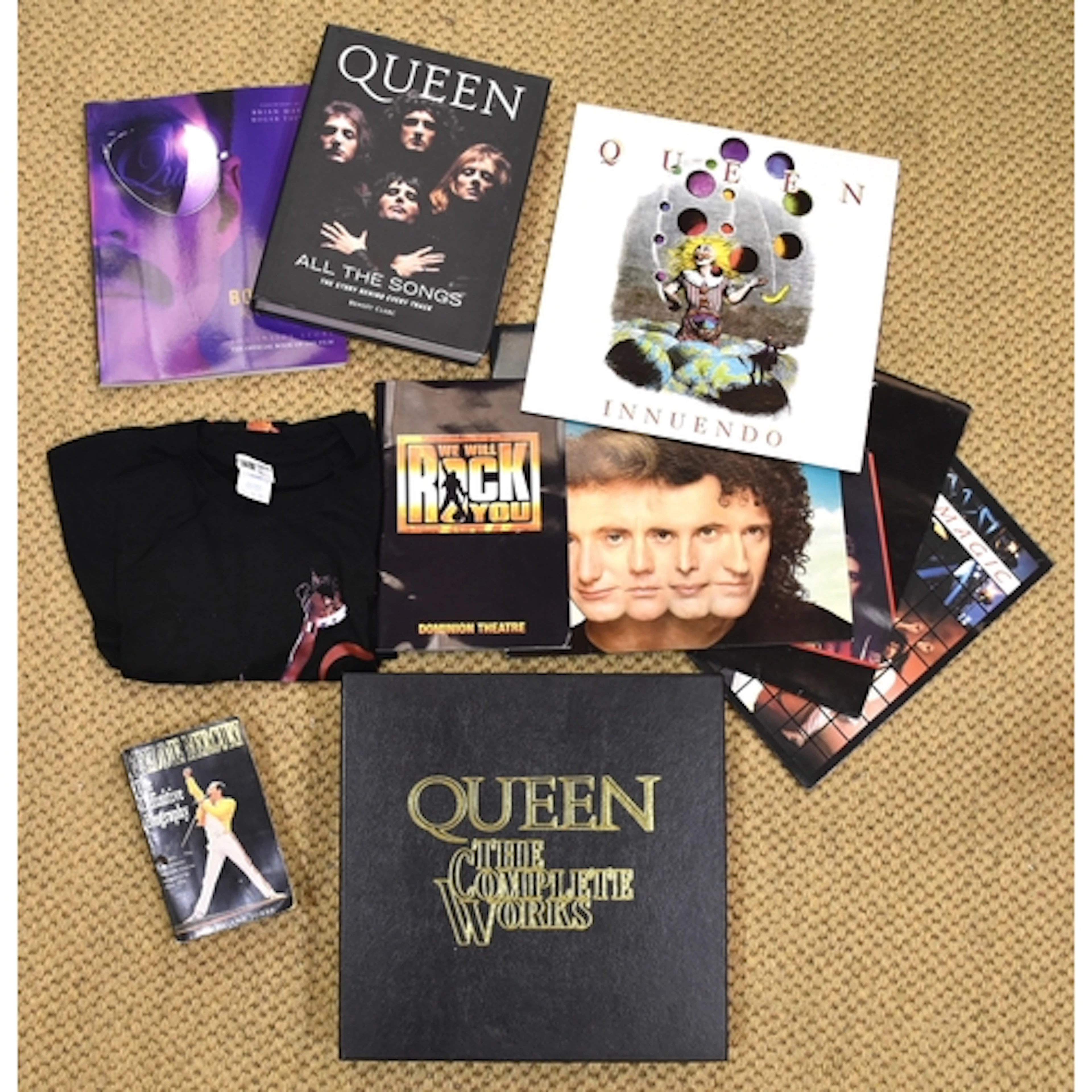 Queen, The Complete Works boxed set, comprising fourteen LP'...