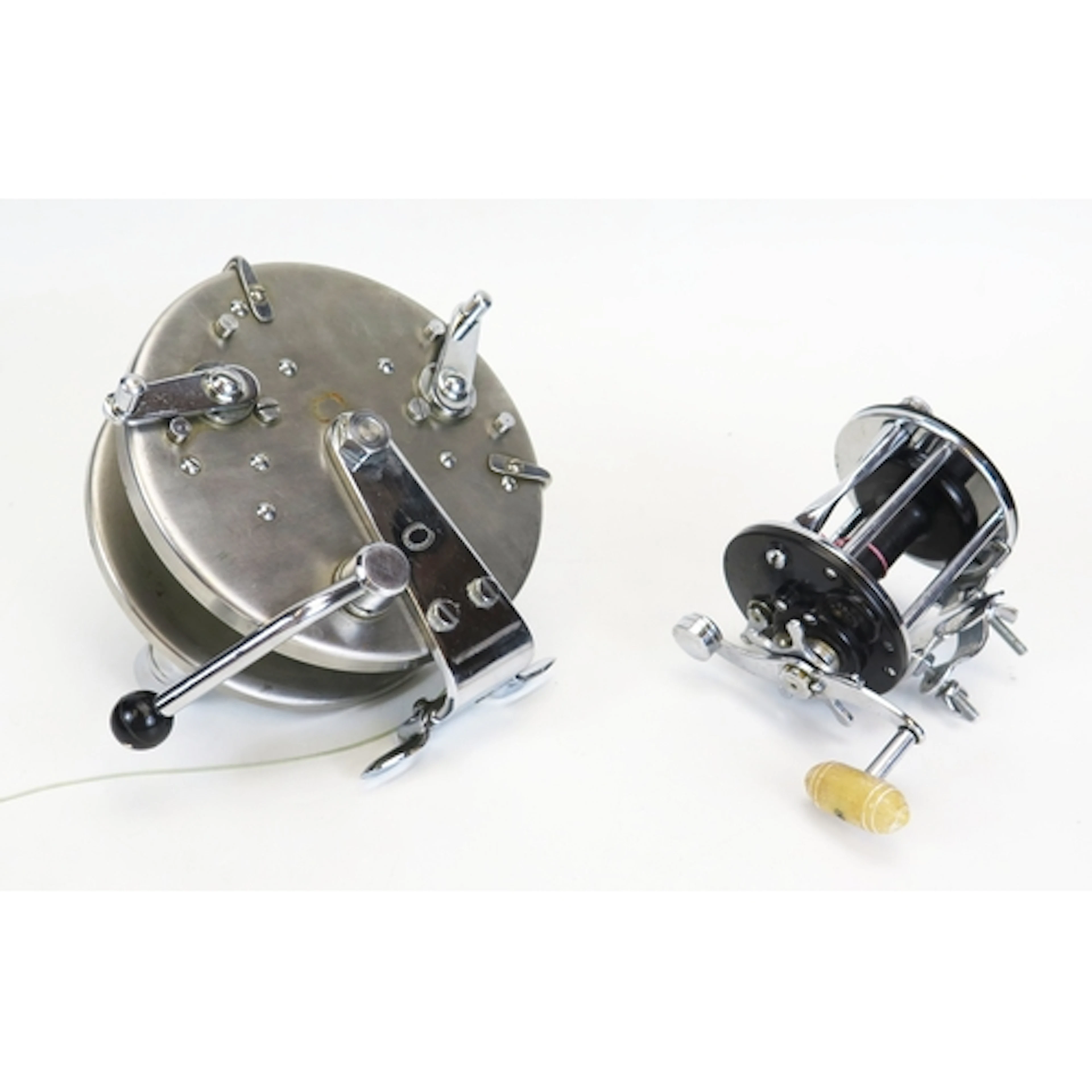 Allcock, Reditch, 6.25" Leviathan sea reel with crank handle...